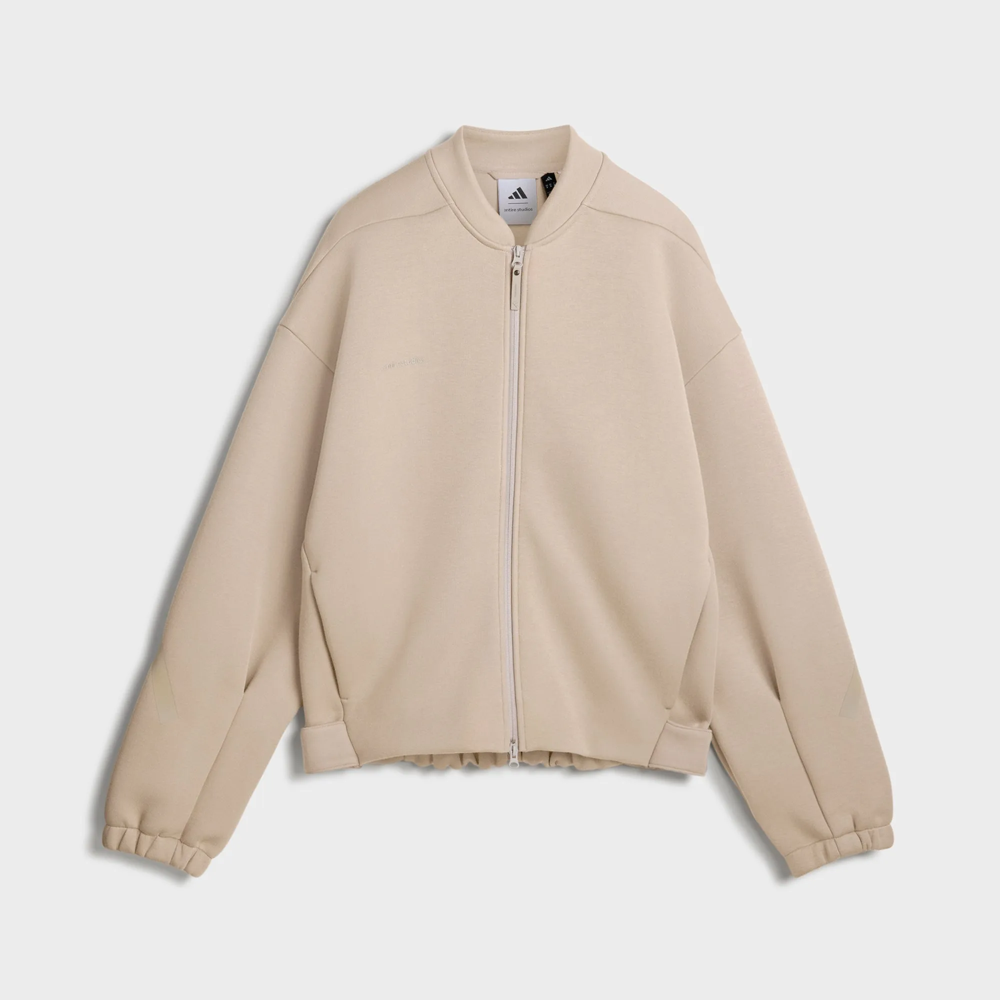 adidas x Entire Studios Z.N.E. Uniform Full Zip Knit - Putty Beige sold by Kith