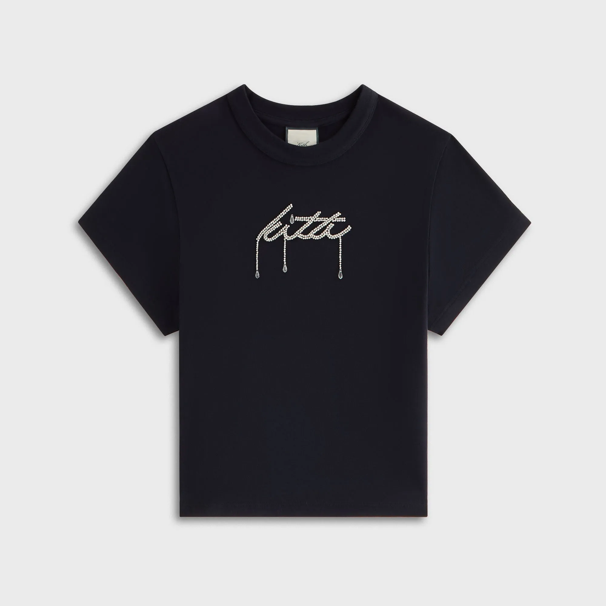 Lisa for Kith Women Mulberry Vintage Teardrop Tee - Black sold by Kith