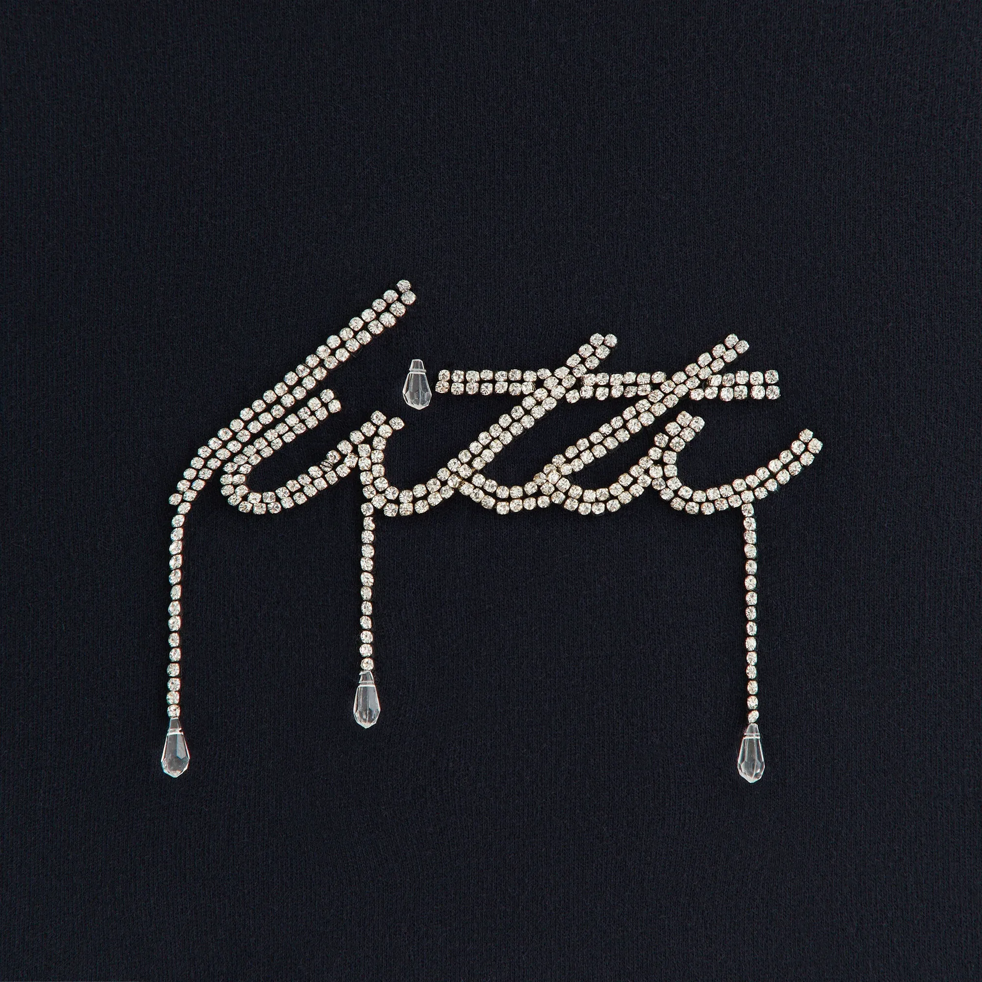Lisa for Kith Women Mulberry Vintage Teardrop Tee - Black sold by Kith product image thumbnail 3