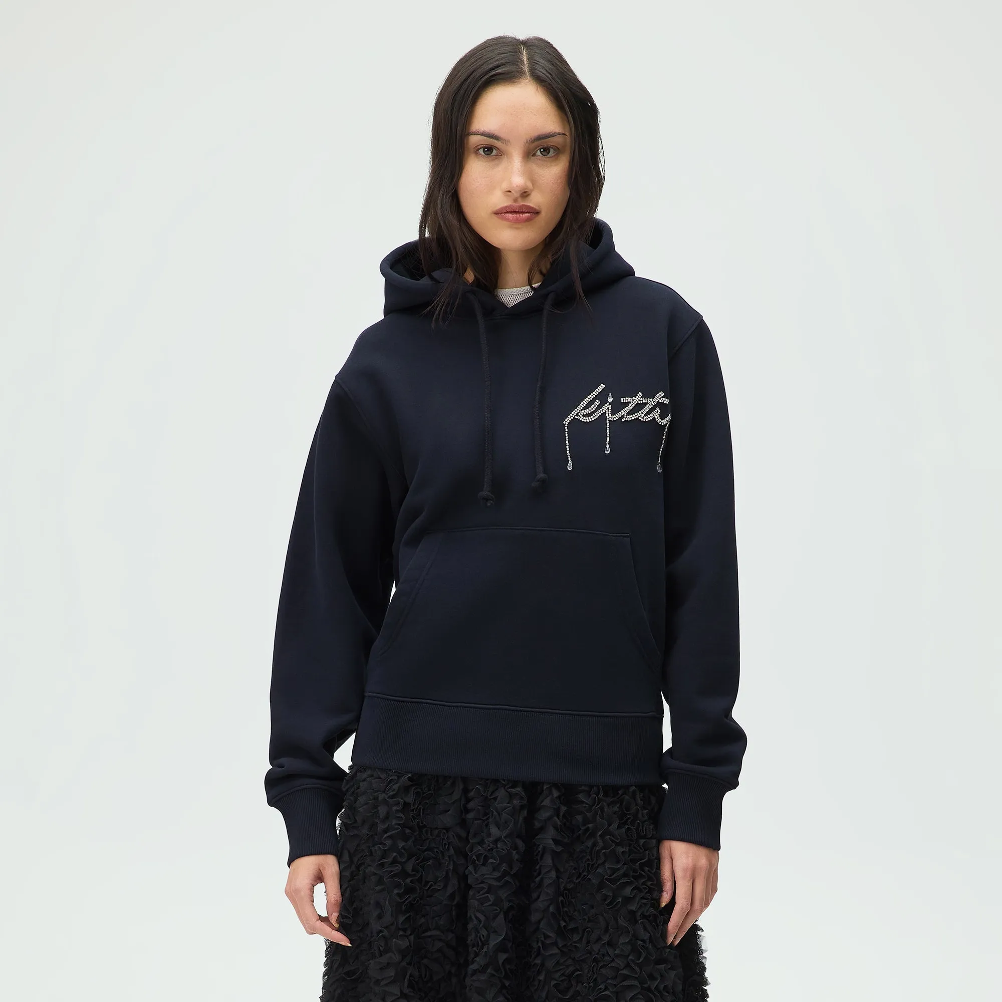 Lisa for Kith Women Jane II Teardrop Hoodie - Black sold by Kith product image thumbnail 2