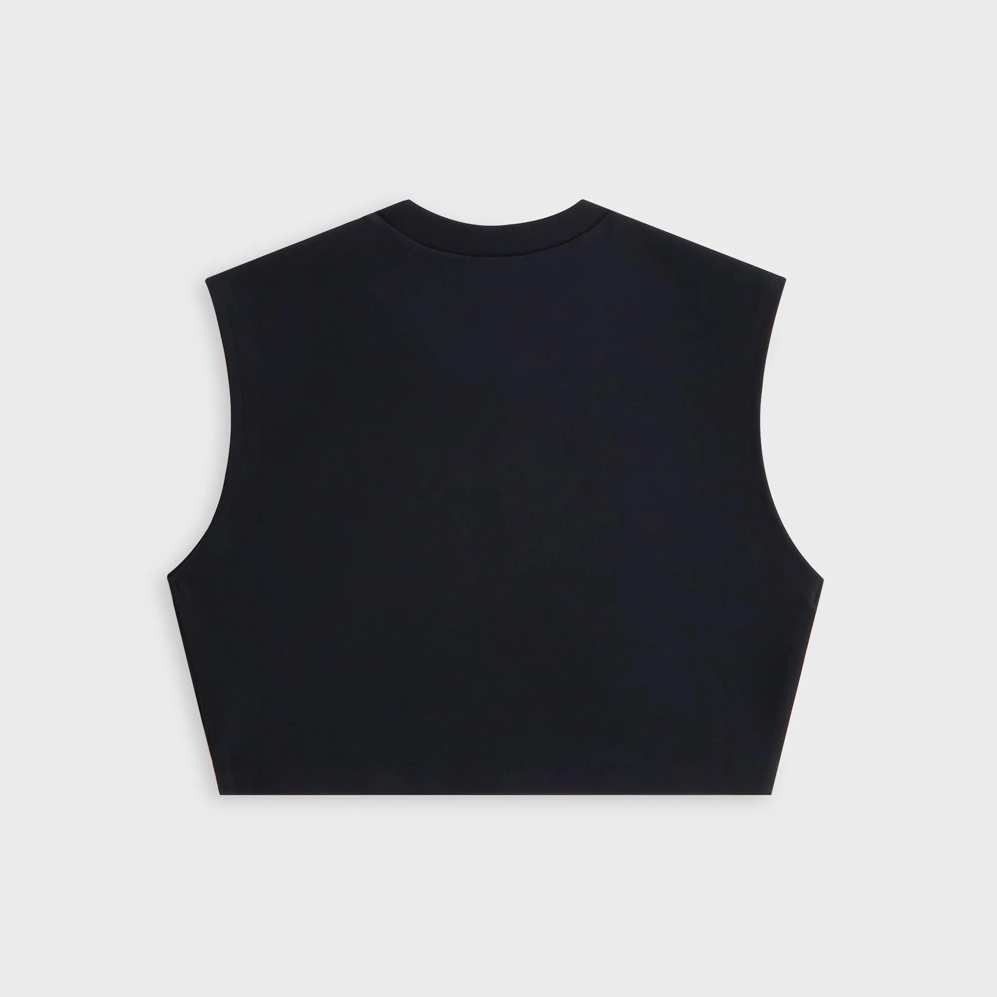 Lisa for Kith Women Carsyn Cropped Muscle Tank - Black sold by Kith product image thumbnail 3