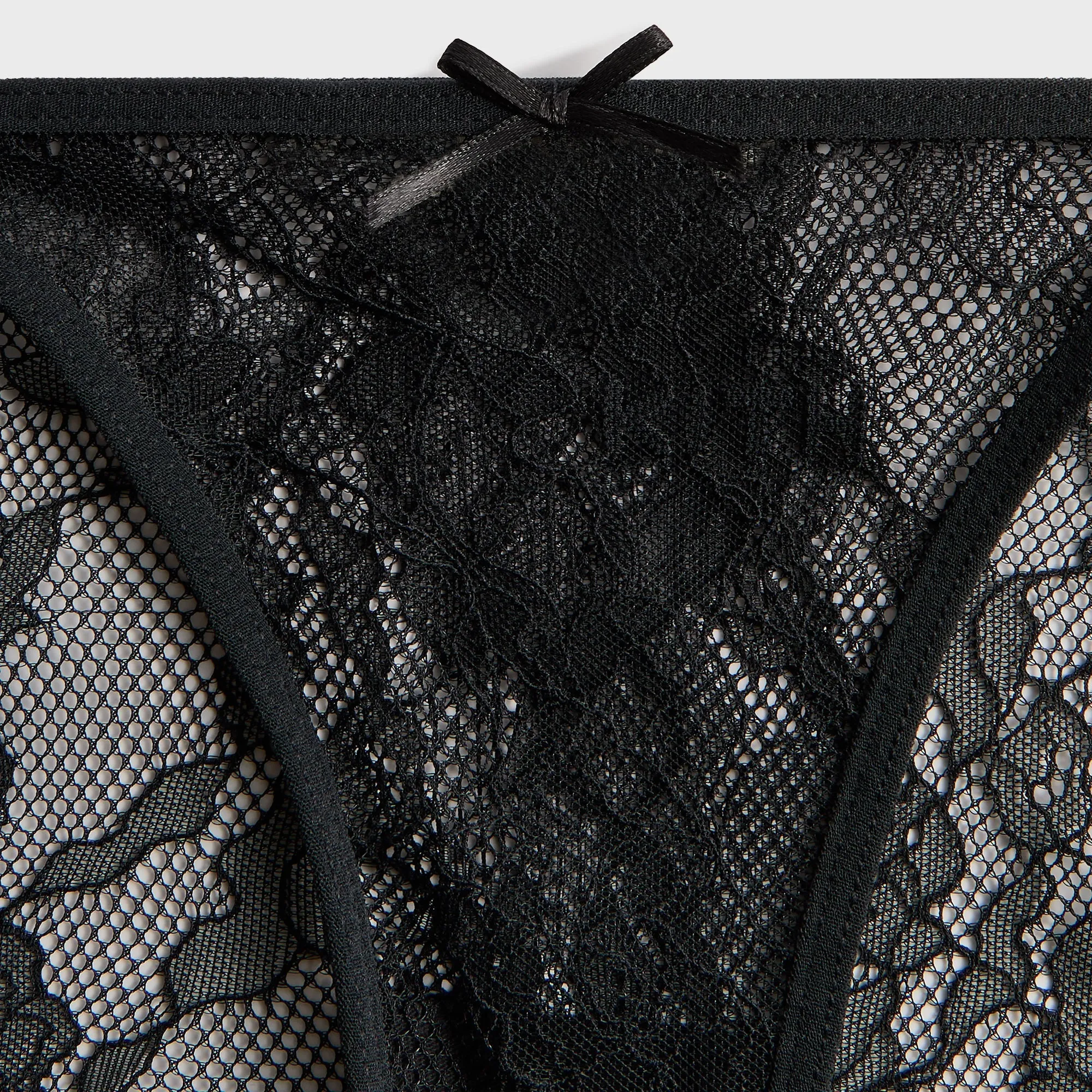 Lisa for Kith Women Floral Lace Intimates Set - Black sold by Kith product image thumbnail 4