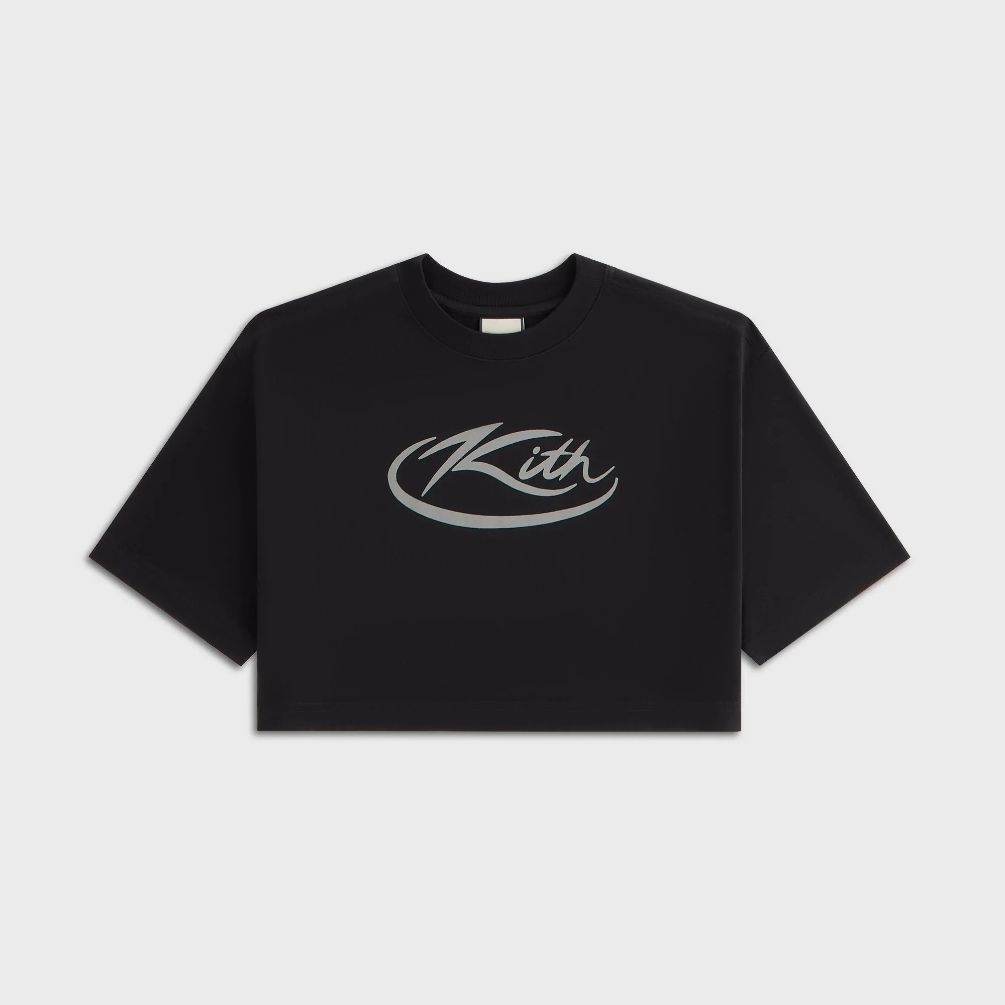 Kith Women Fei Reflective Logo Tee - Black sold by Kith