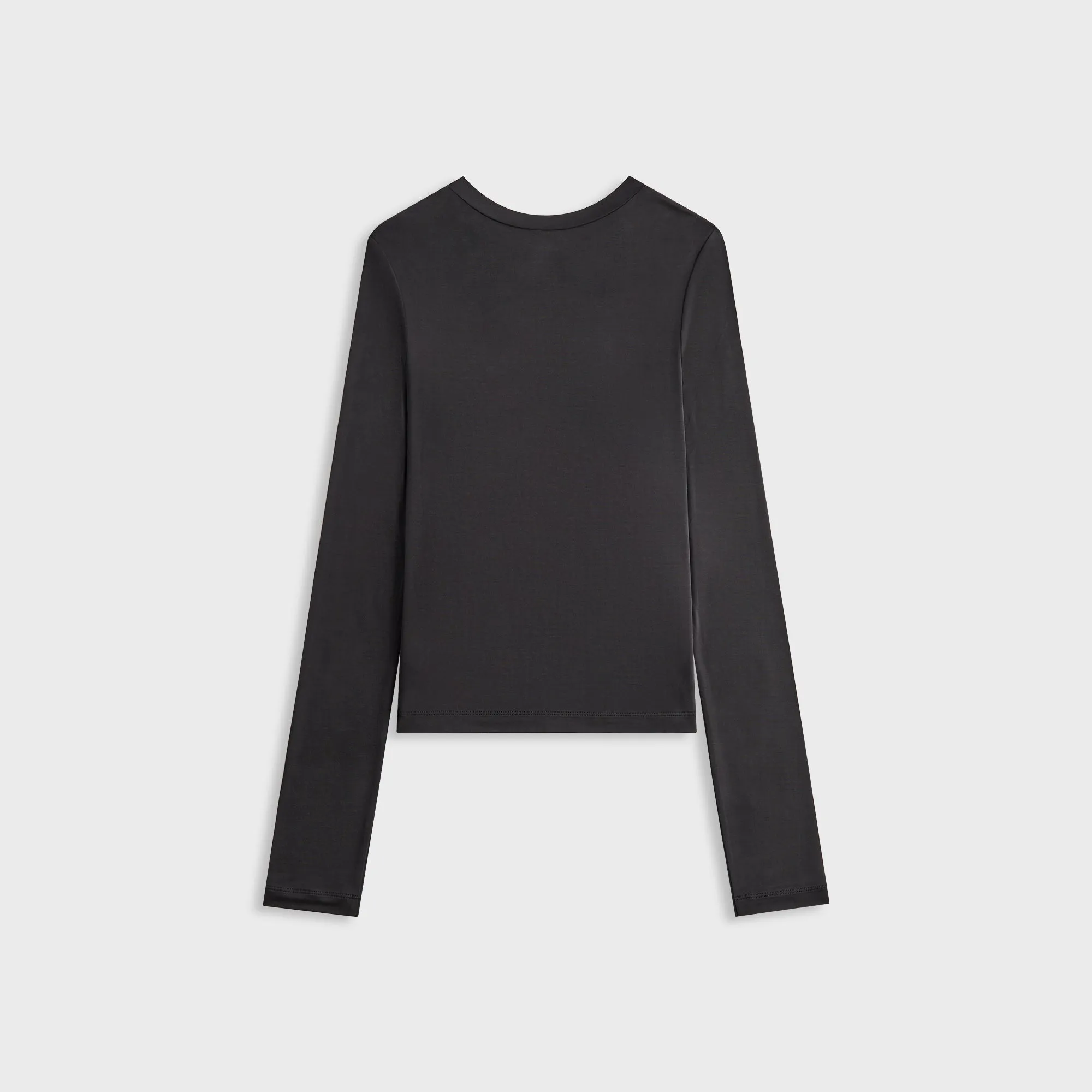 Kith Women Nori Cupro Long Sleeve - Black sold by Kith product image thumbnail 3