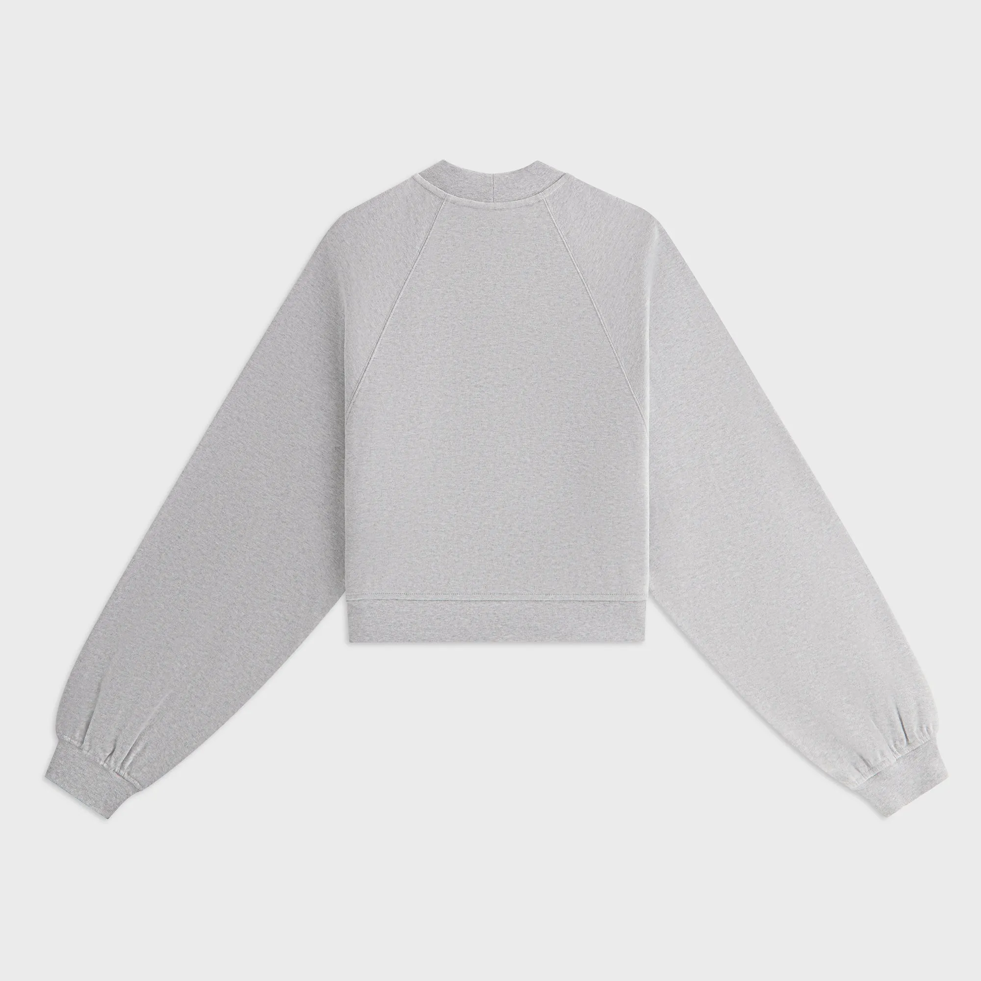 Kith Women Isley Mockneck Crewneck - Cool Heather Grey sold by Kith product image thumbnail 2
