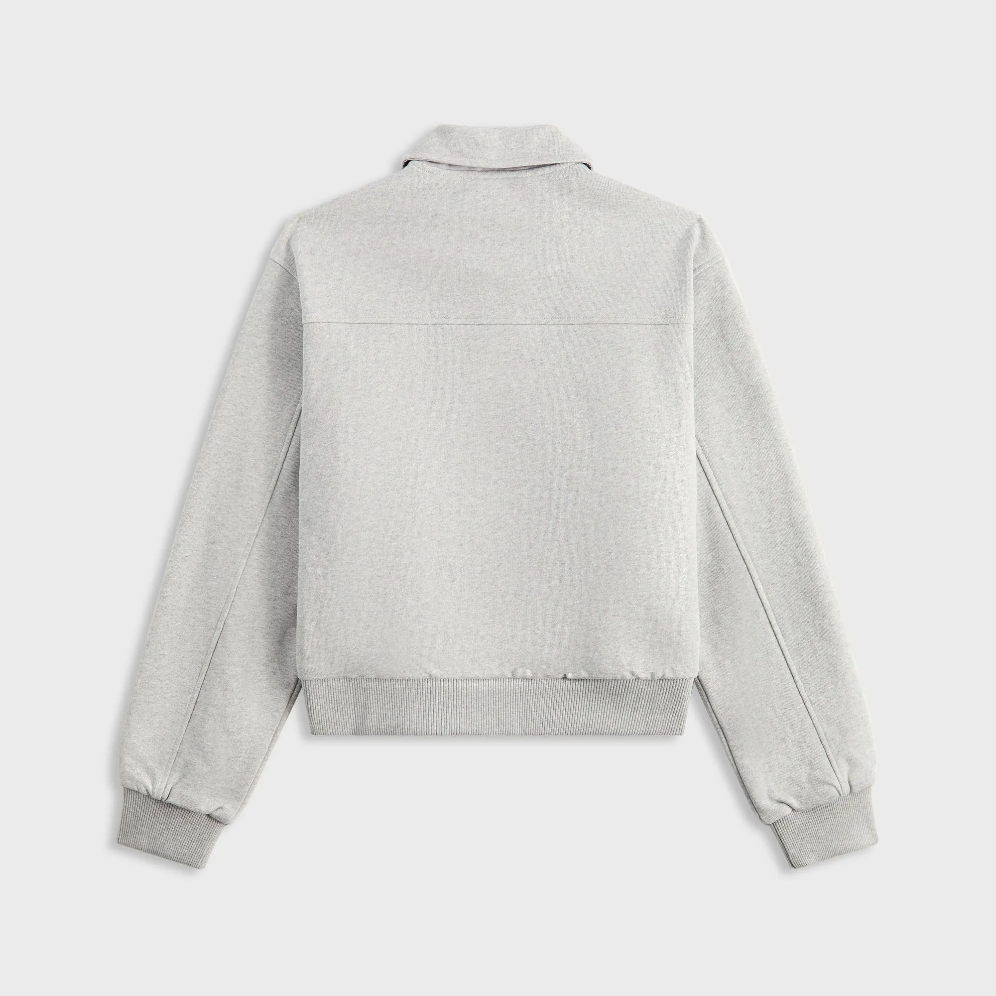 Kith Women Brisa III Fleece Bomber Jacket - Cool Heather Grey sold by Kith product image thumbnail 3