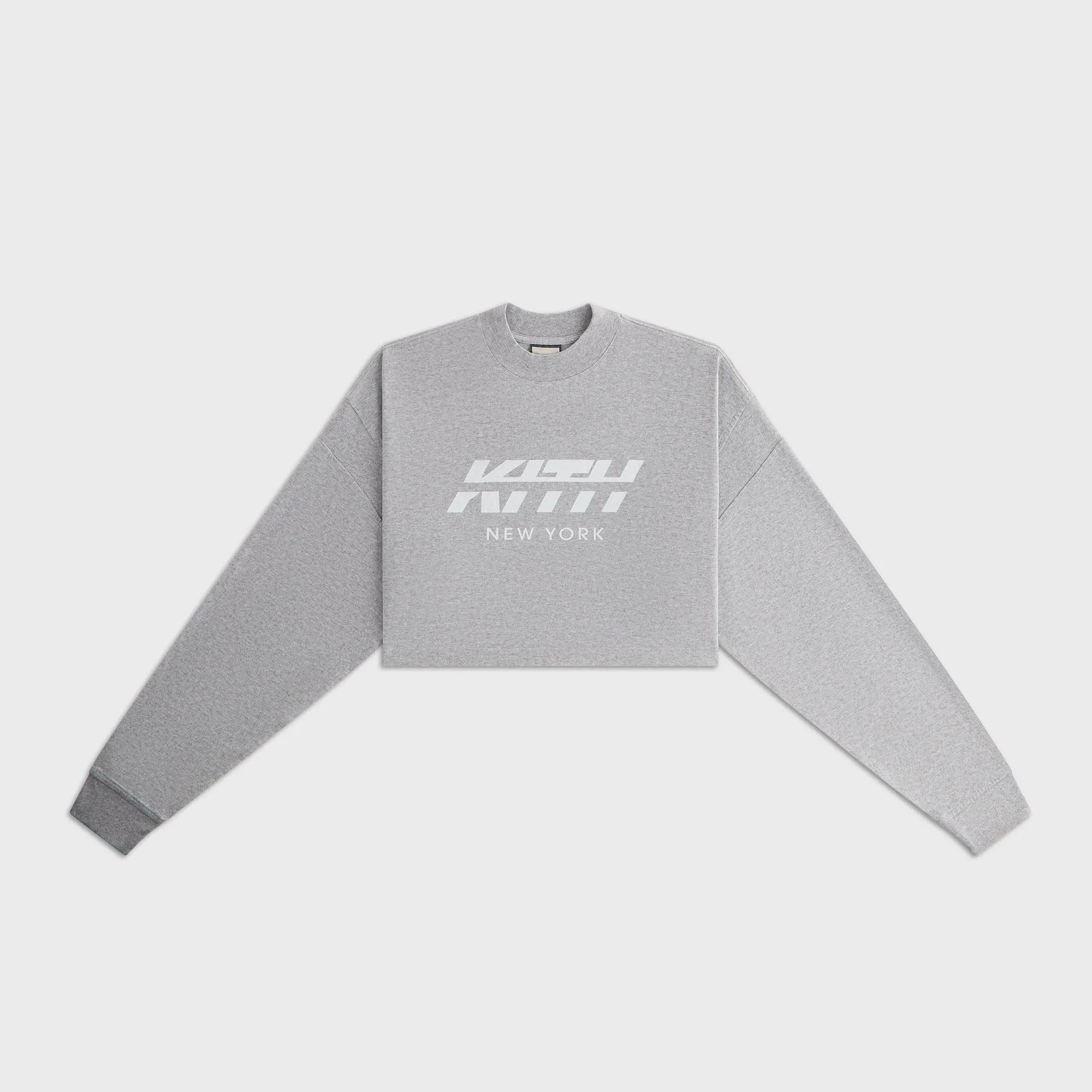 Kith Women Jasper Swift Long Sleeve - Cool Heather Grey sold by Kith