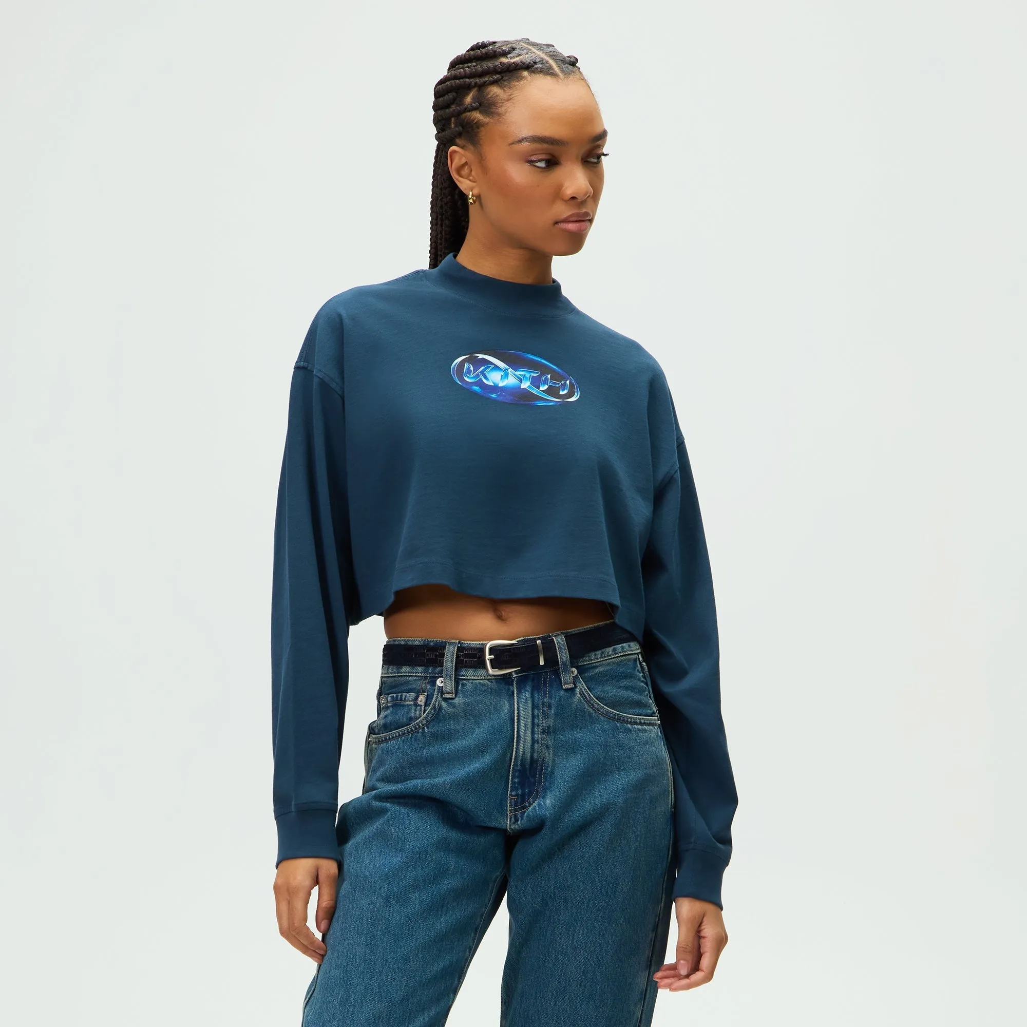 Kith Women Jasper Sapphire Logo Tee - Resolve sold by Kith product image thumbnail 2