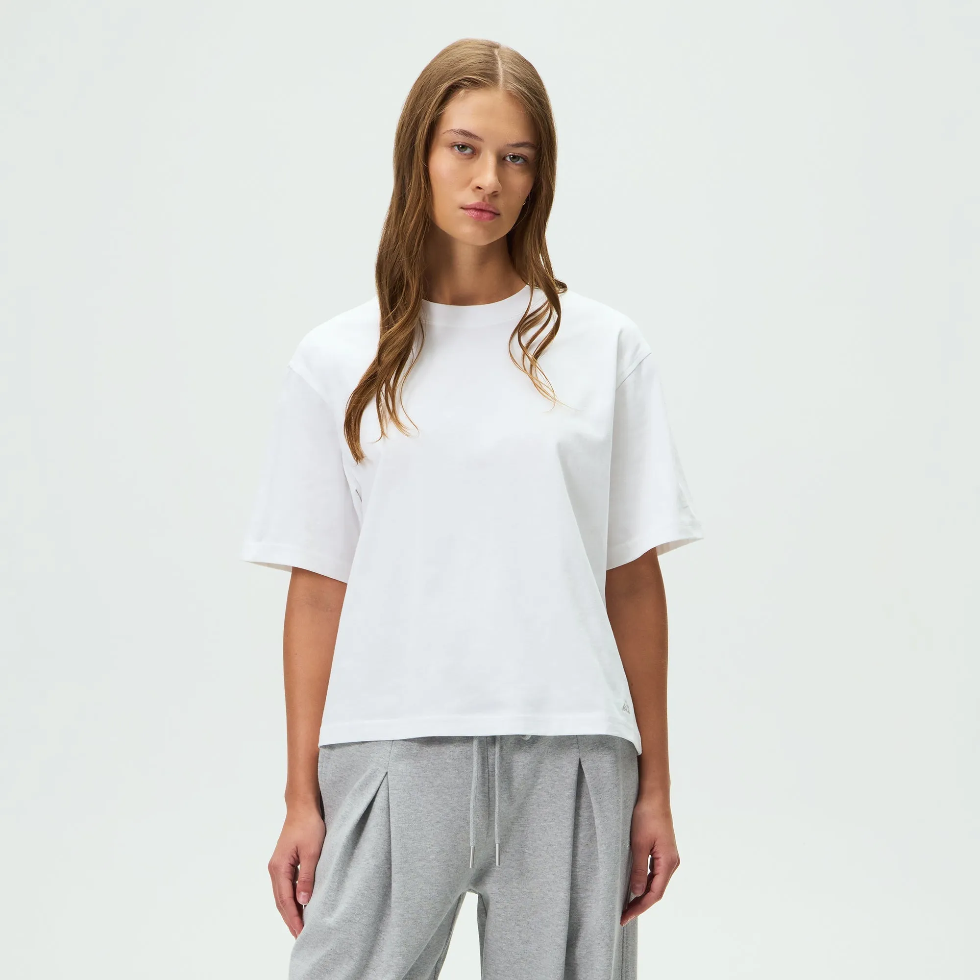 Kith Women Syril Split Back Tee - White sold by Kith product image thumbnail 2