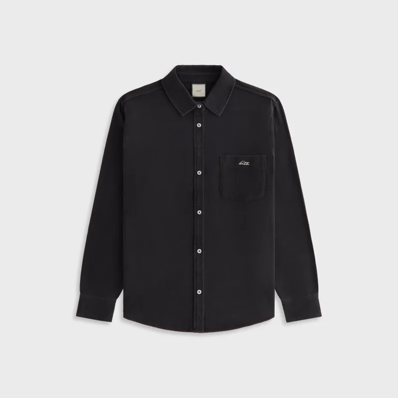 Kith Women Ora Jersey Shirt - Black made by Kith