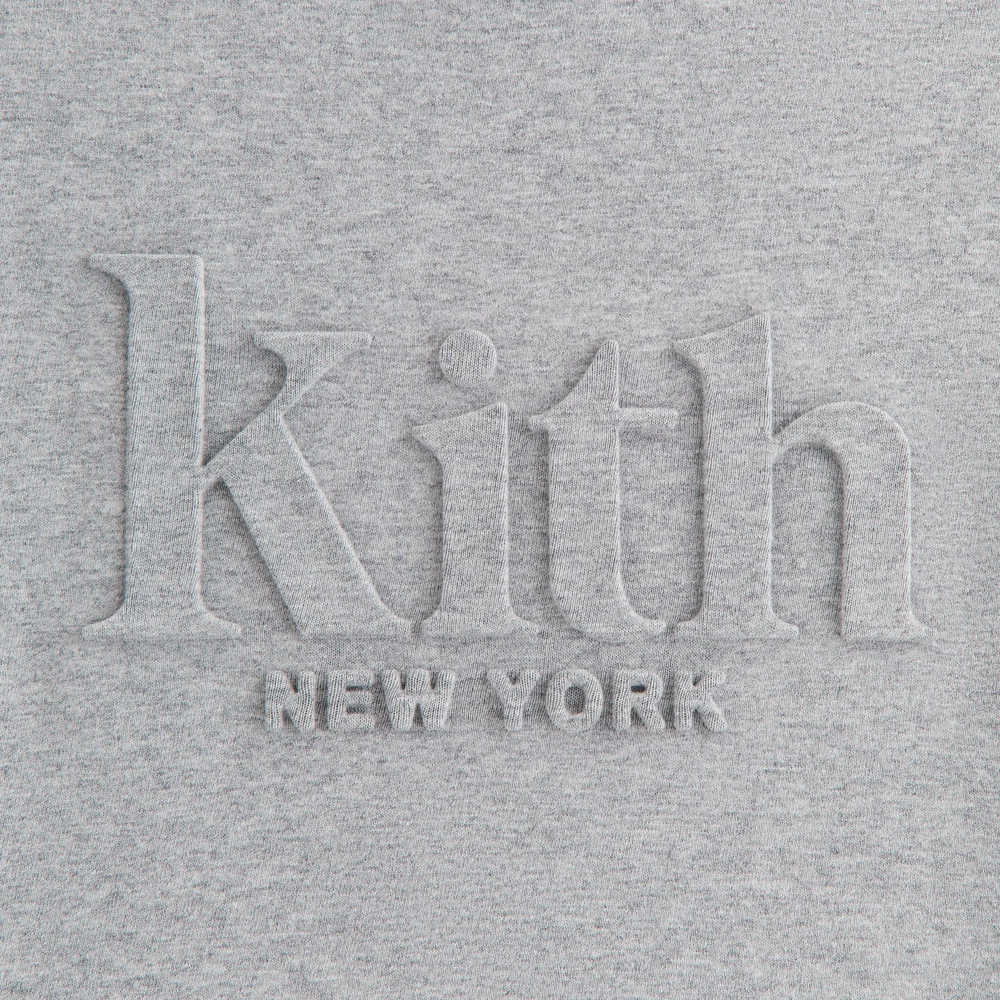 Kith Women Mulberry Vintage New York Tee - Cool Heather Grey sold by Kith product image thumbnail 4