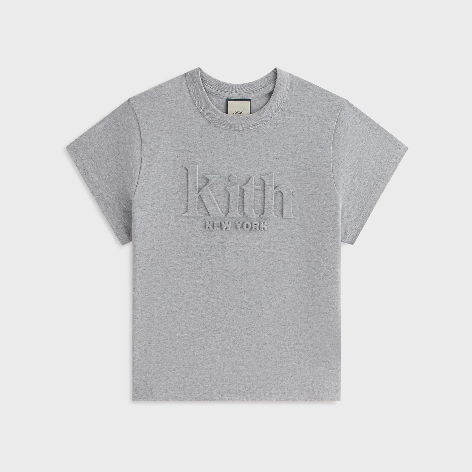 Kith Women Mulberry Vintage New York Tee - Cool Heather Grey sold by Kith