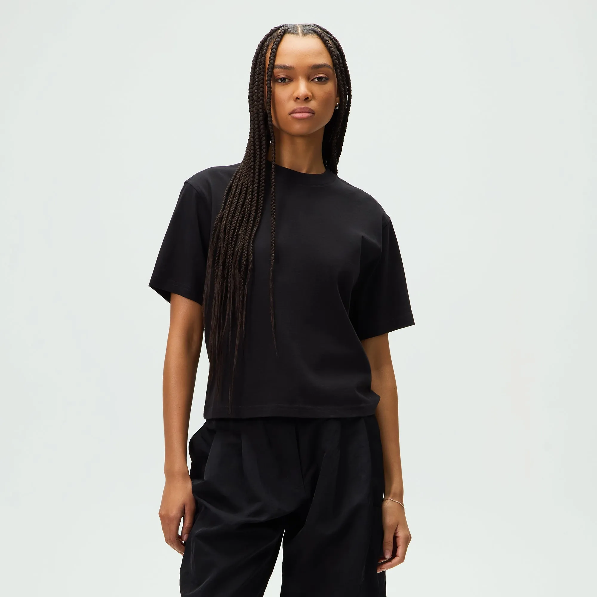 Kith Women Syril Split Back Tee - Black sold by Kith product image thumbnail 2