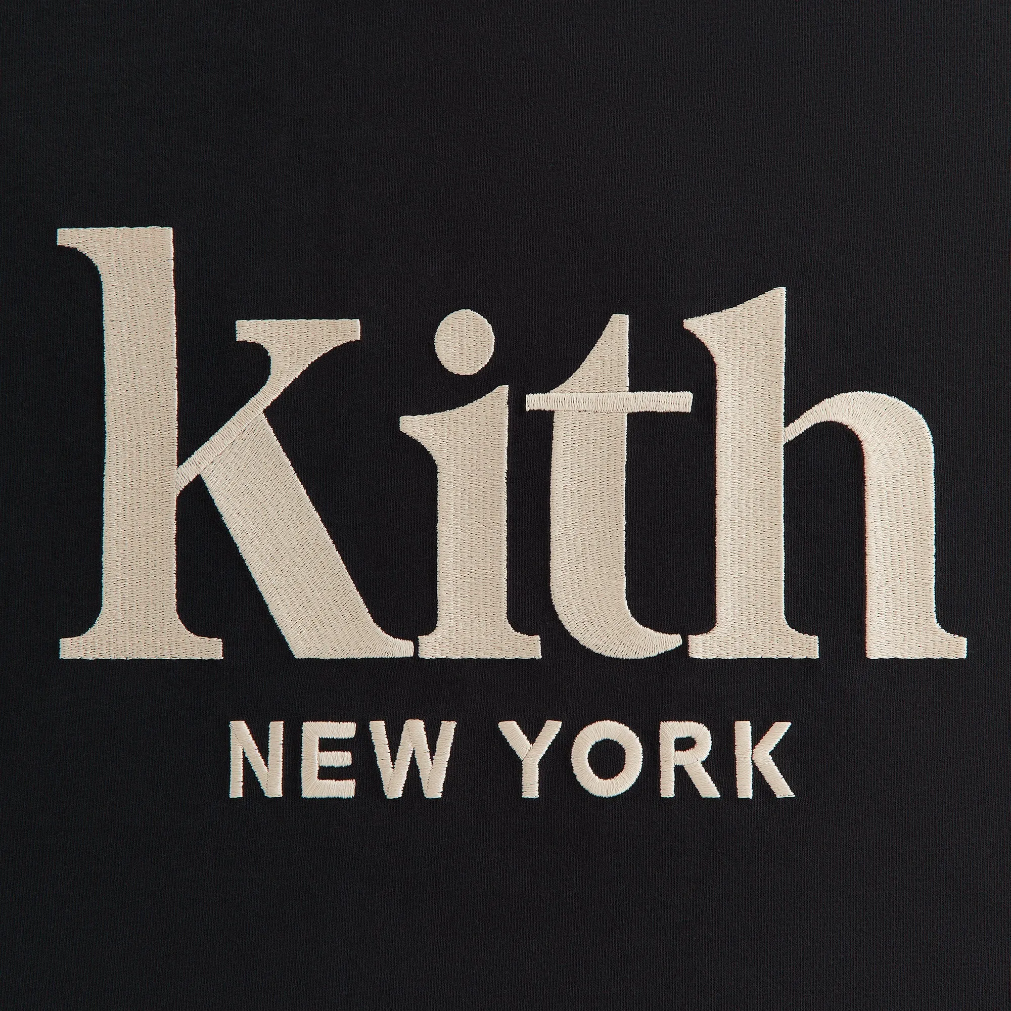Kith Women Oversized Sonoma New York Long Sleeve - Black sold by Kith product image thumbnail 4