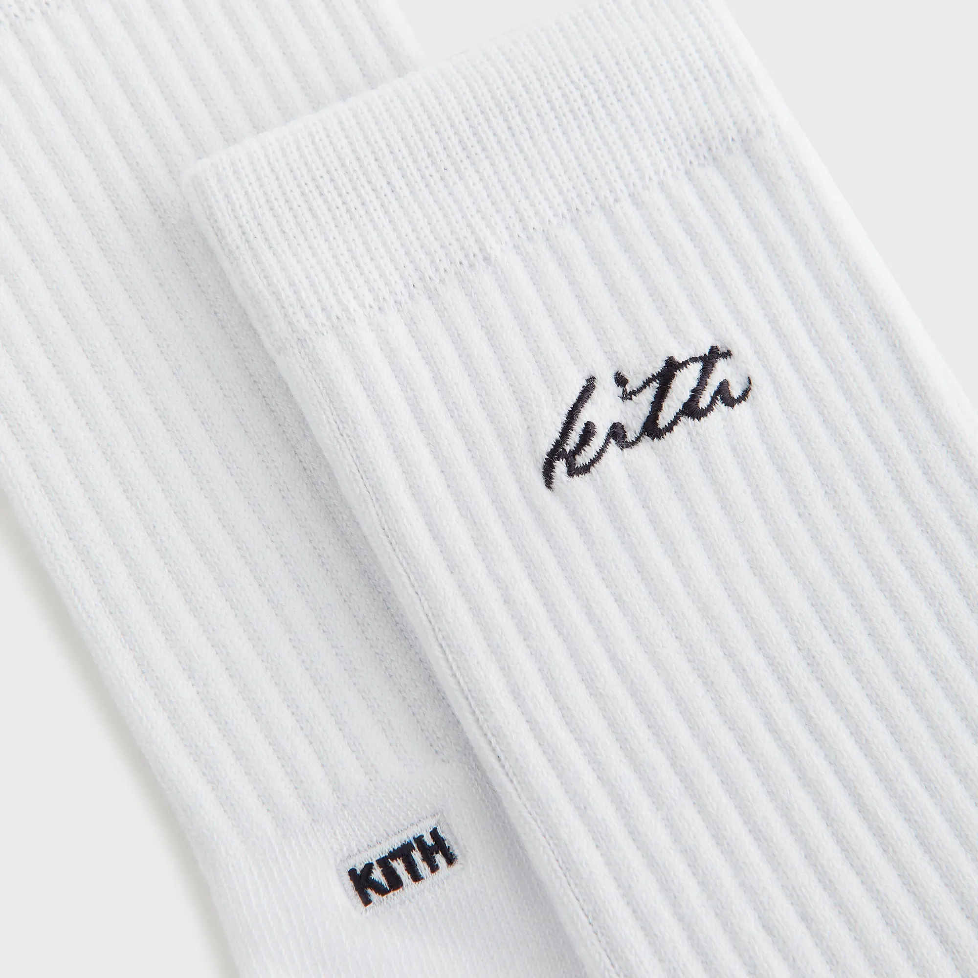 Kith Women Autograph 3-Pack Classic Crew Socks - Multi sold by Kith product image thumbnail 4