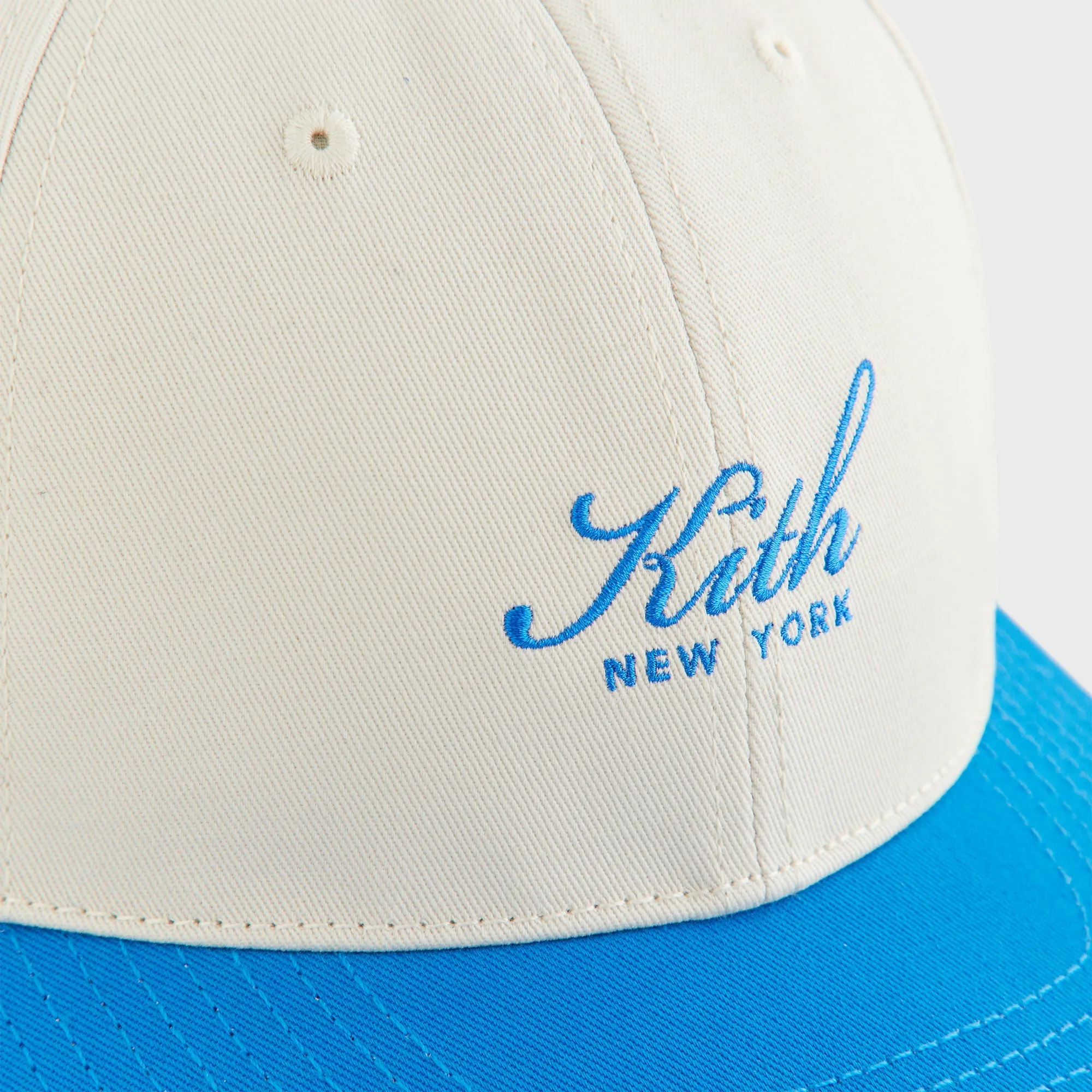 Kith Women Script New York Colorblock Classic Cap - Sandrift sold by Kith product image thumbnail 5