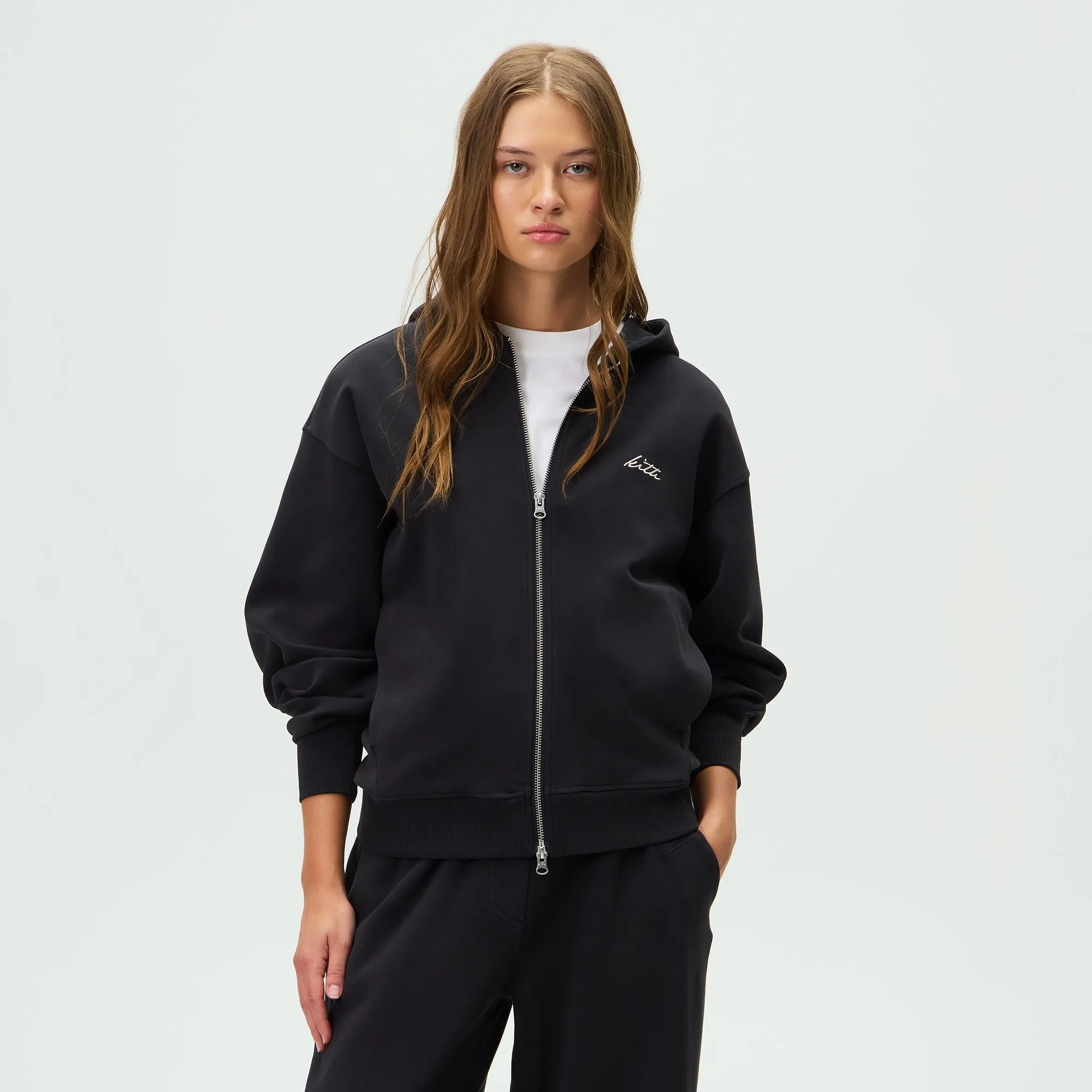 Kith Women Tanner Hoodie - Black sold by Kith product image thumbnail 2