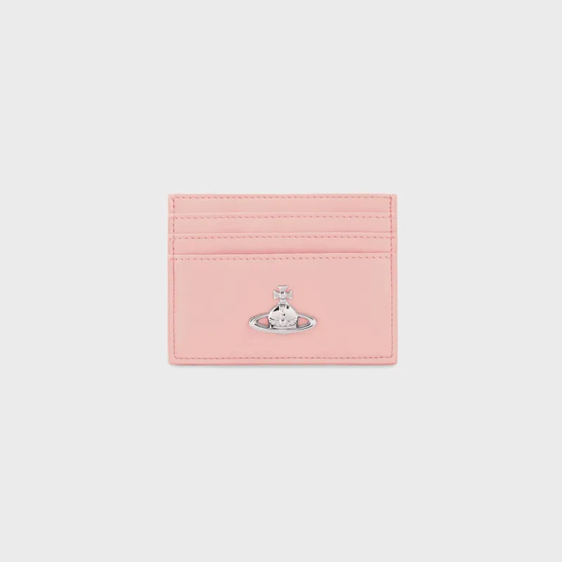 Vivienne Westwood Flat Card Holder - Pastel Pink sold by Kith