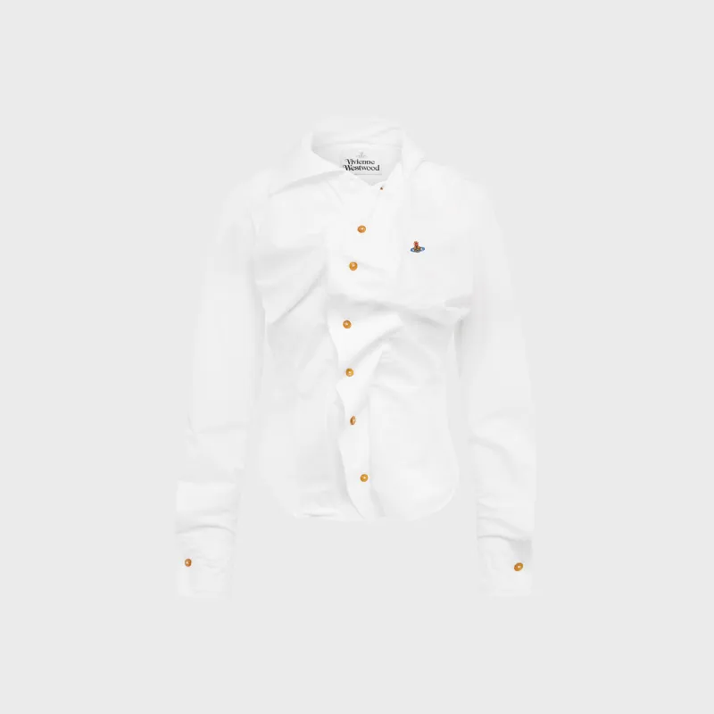 Vivienne Westwood Drunken Shirt - White made by Vivienne Westwood