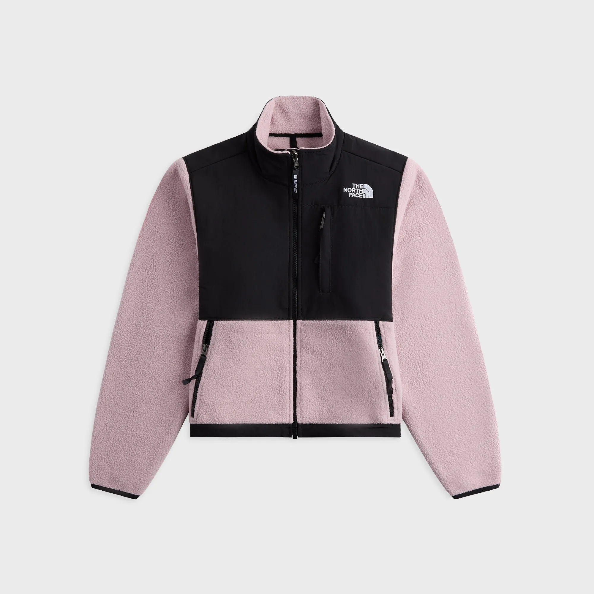 The North Face Women Retro Denali Jacket - Metal Pink / Black sold by Kith