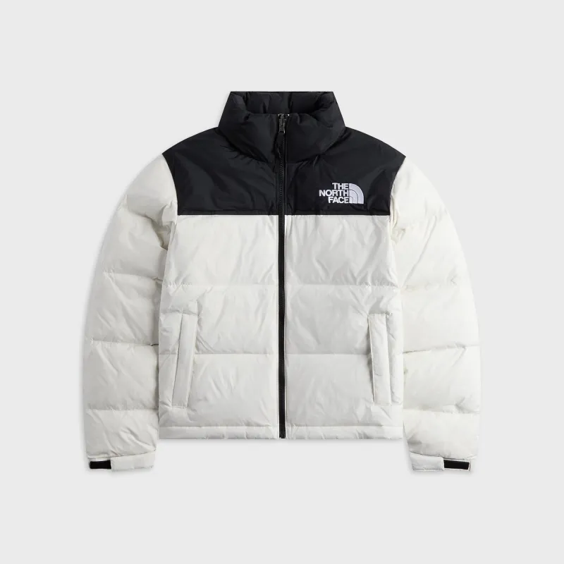 The North Face 1996 Retro Nuptse Jacket - White Dune / Black made by The North Face