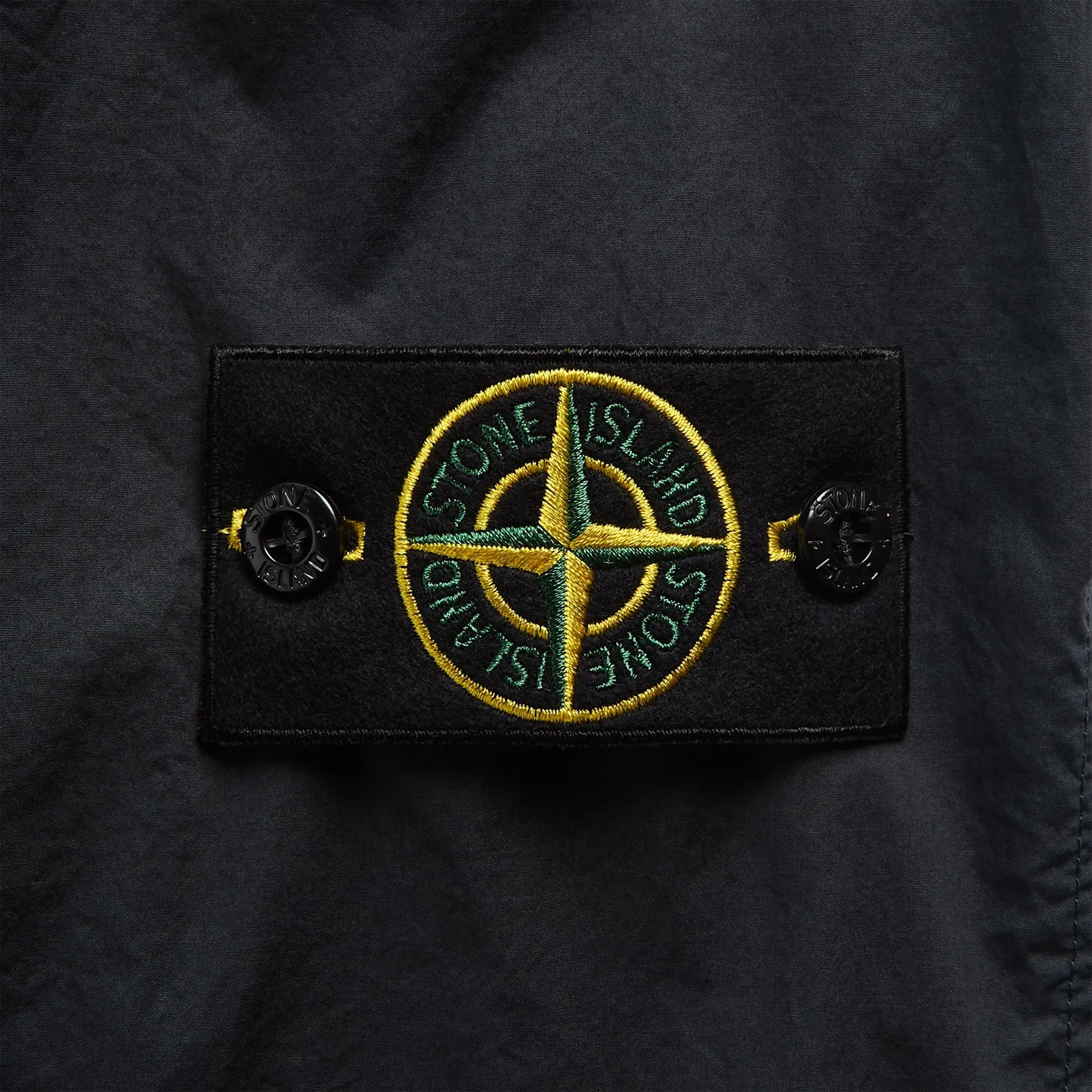 Stone Island Stretch Cotton Overshirt - Navy Blue sold by Kith product image thumbnail 3
