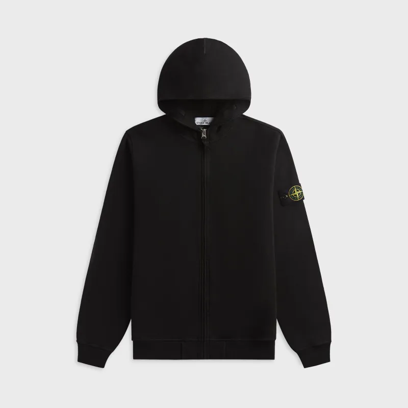 Stone Island Felpa Hoodie Sweater - Black made by Stone Island
