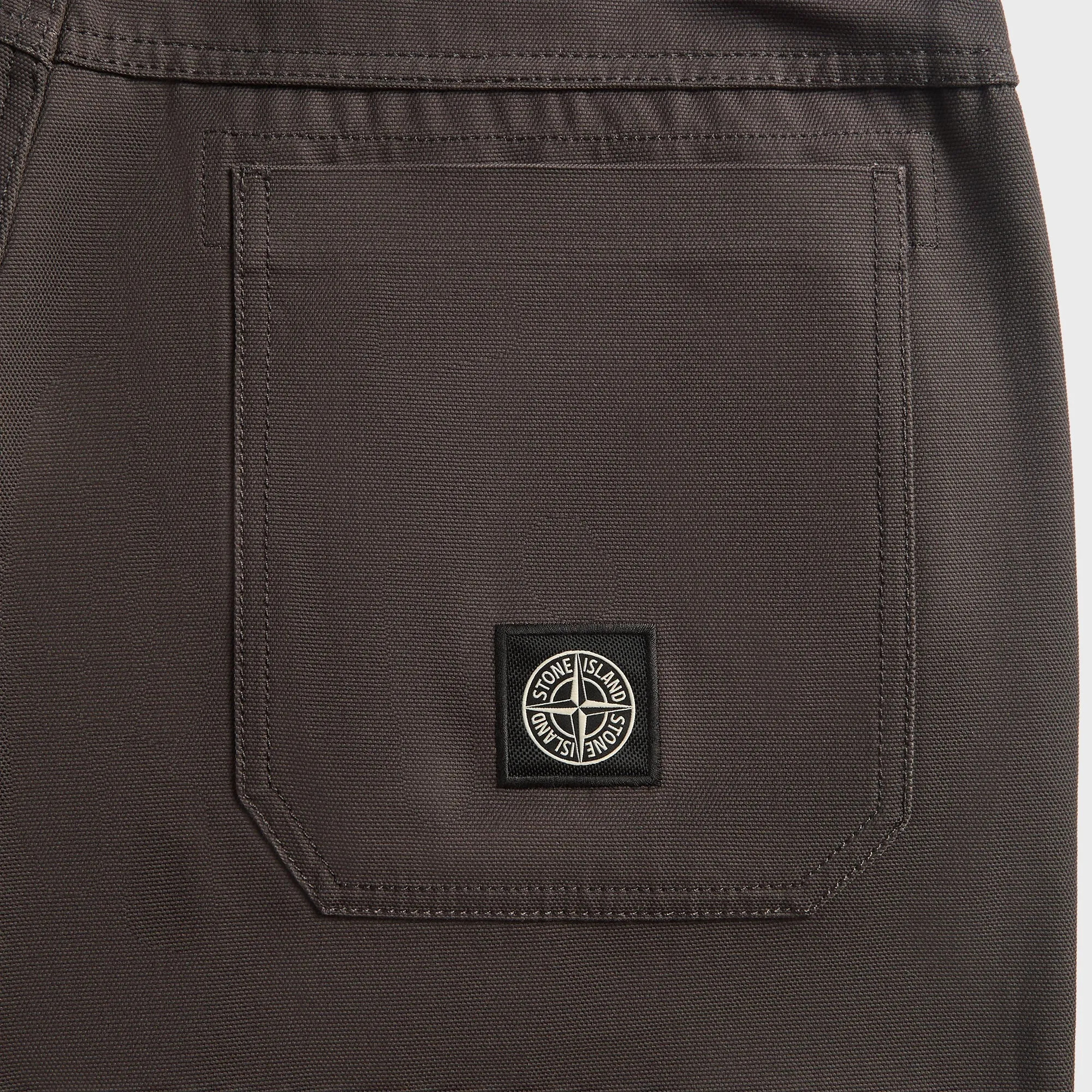 Stone Island Cotton Canvas Chino Trousers - Charcoal Grey sold by Kith product image thumbnail 3