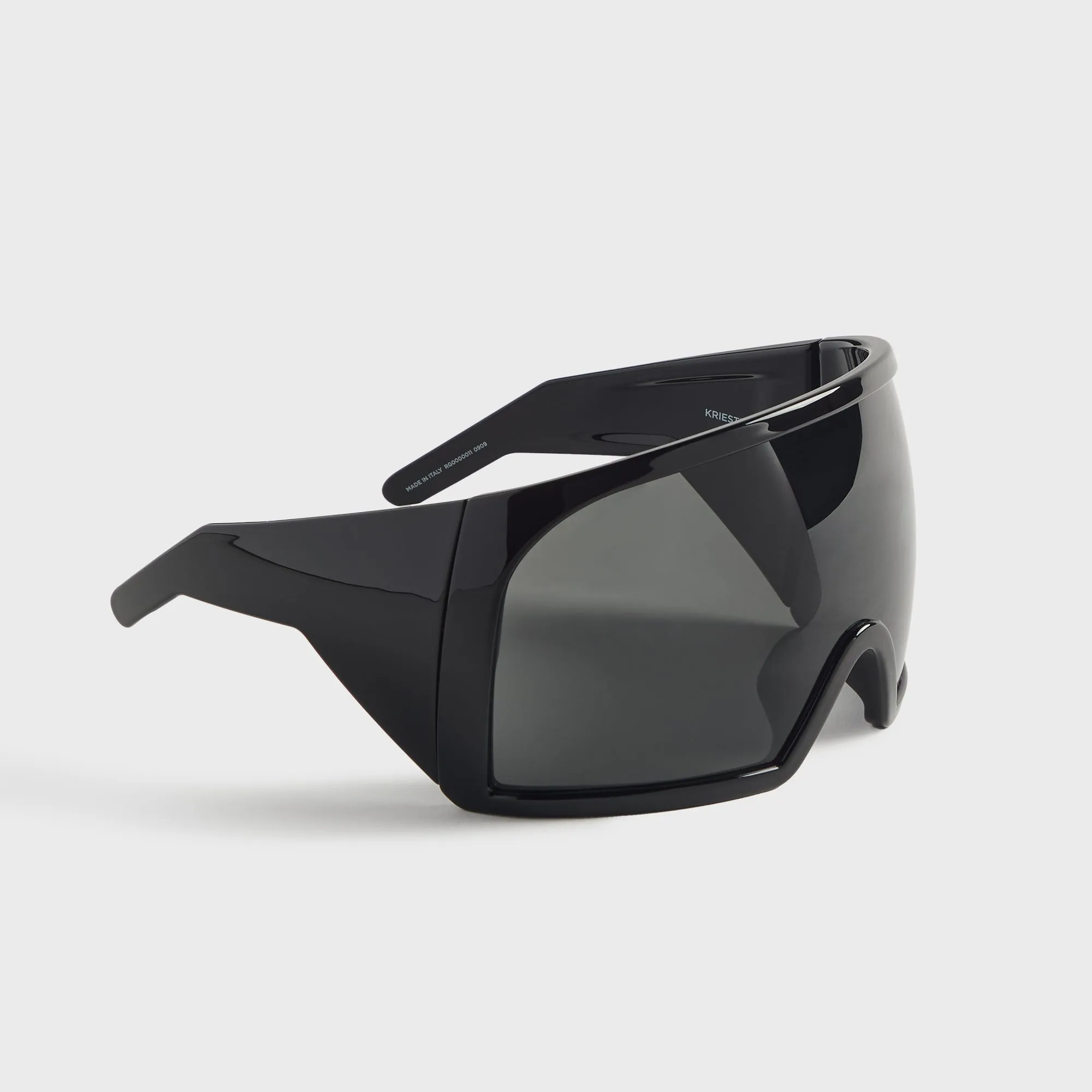 Rick Owens Kriester Shiny Sunglasses - Black sold by Kith product image thumbnail 2