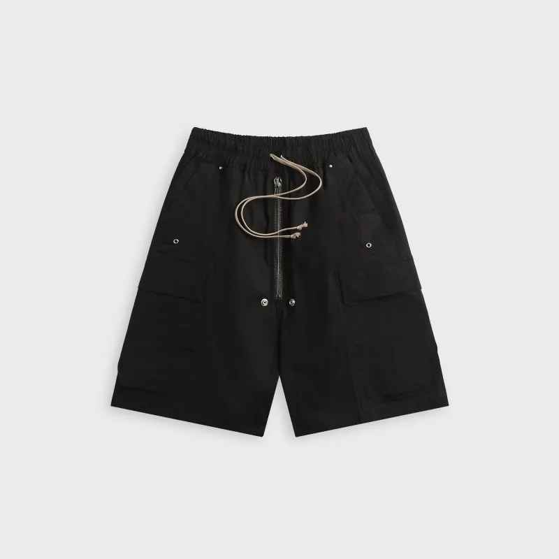 Rick Owens Cargobela Short - Black sold by Kith