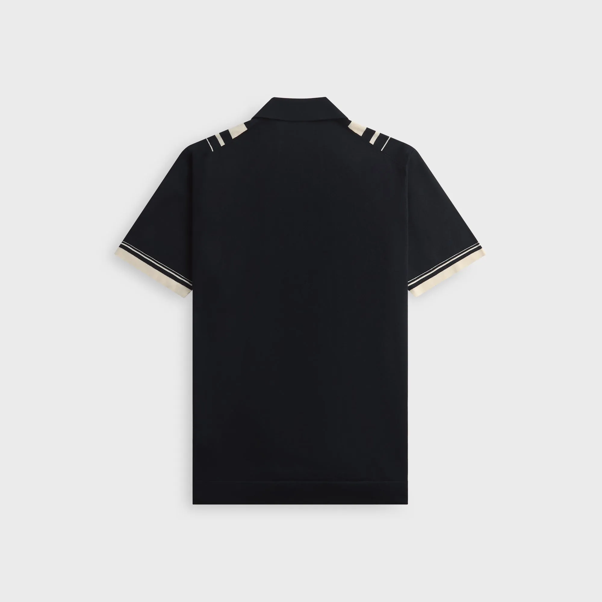 Orlebar Brown Tiernan Border Stripe Shirt - Night Iris / White Sand sold by Kith product image thumbnail 2