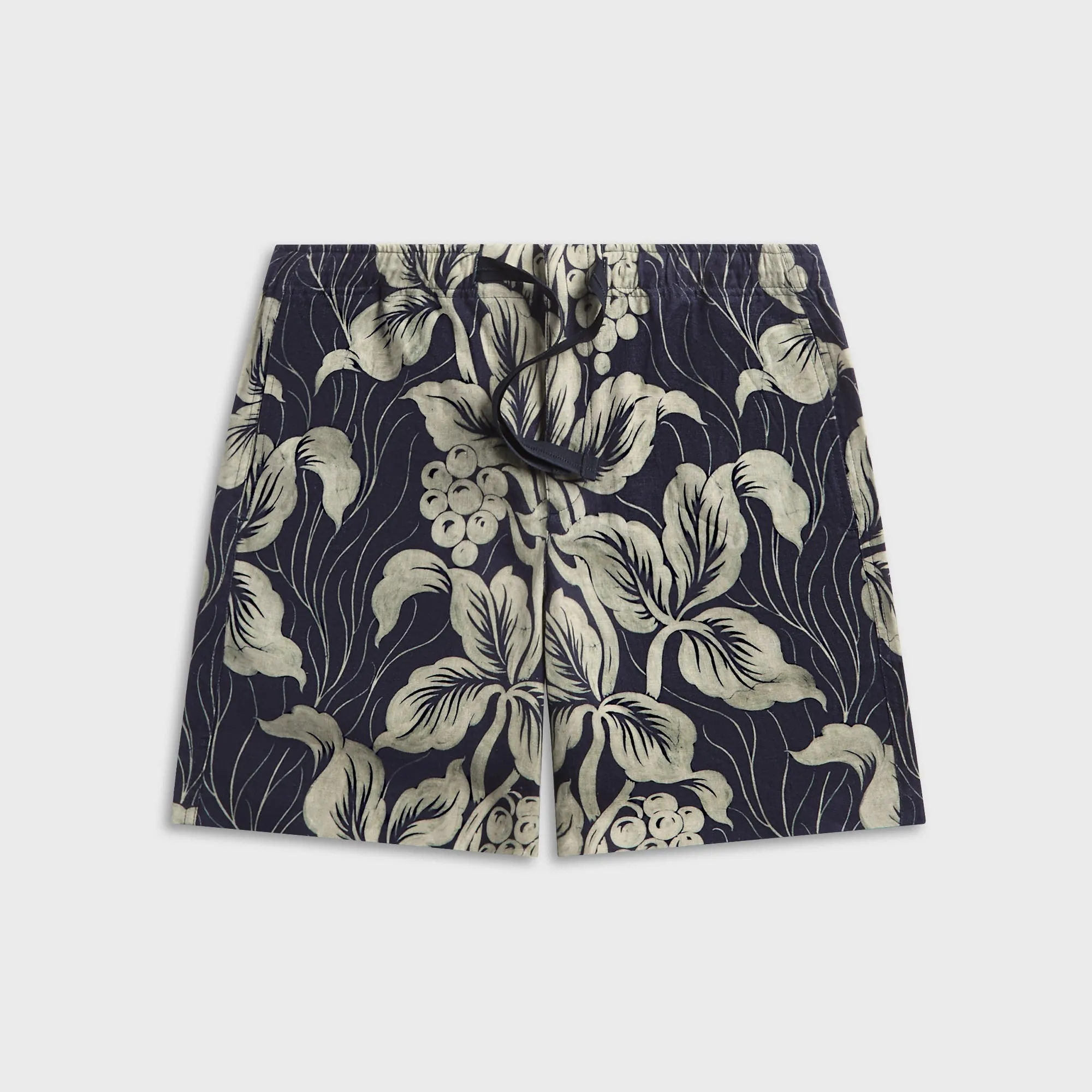 Orlebar Brown Alex Short Linen Petralis Short - Night Iris sold by Kith