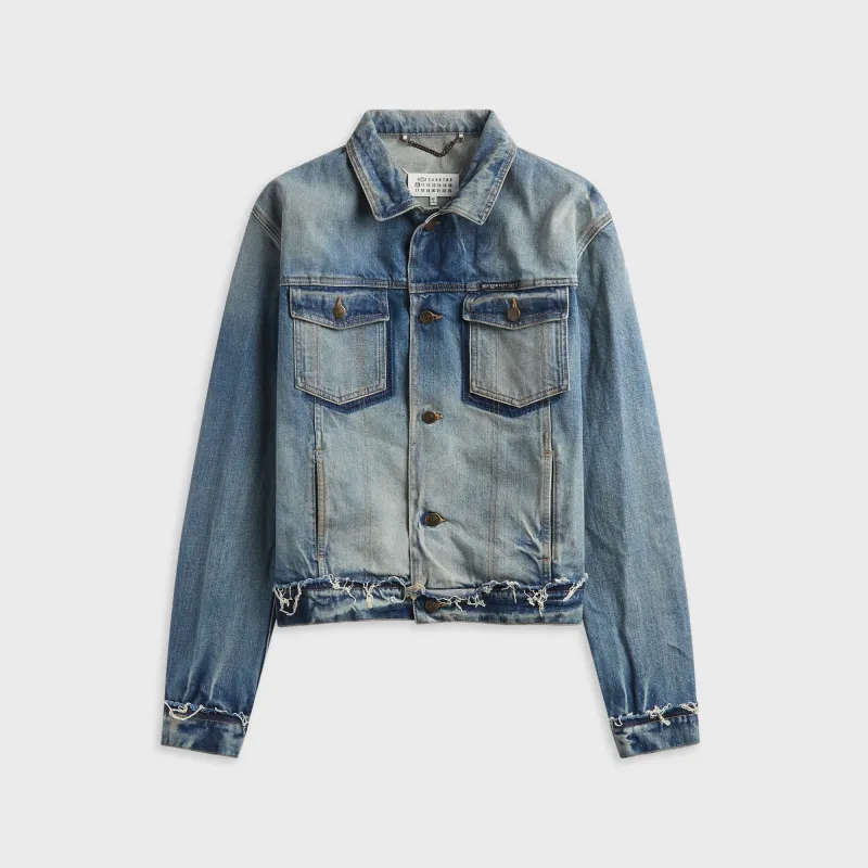 Maison Margiela Men's Denim Jacket - Washed Blue sold by Kith