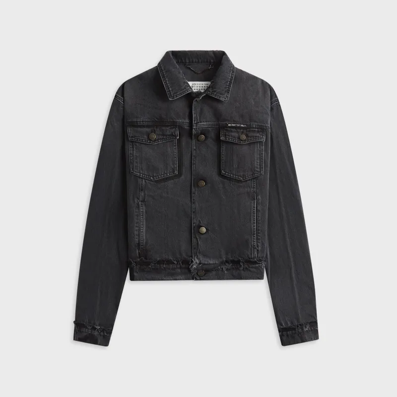 Maison Margiela Men's Denim Jacket - Washed Black sold by Kith