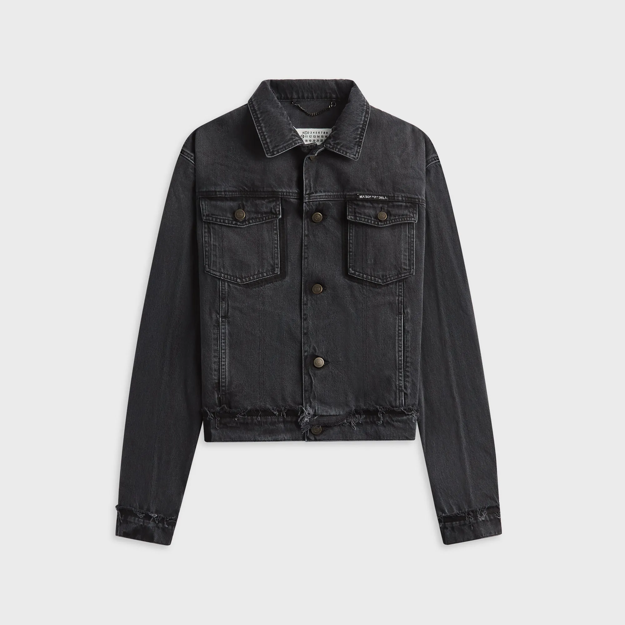 Maison Margiela Men's Denim Jacket - Washed Black sold by Kith