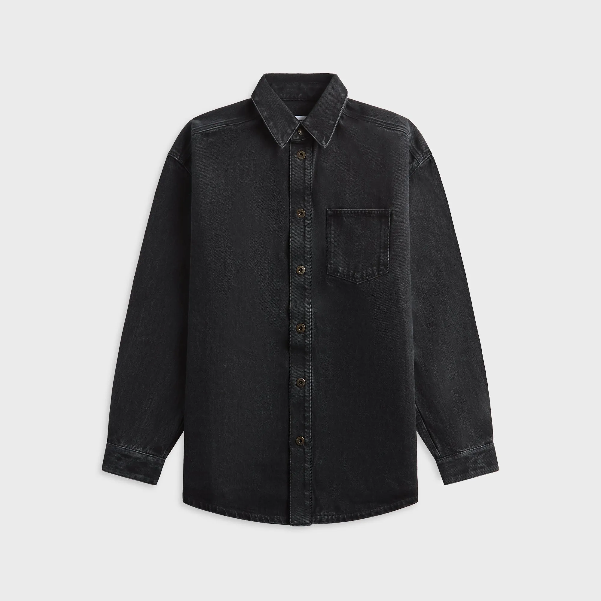 Loewe Anagram Overshirt - Black sold by Kith