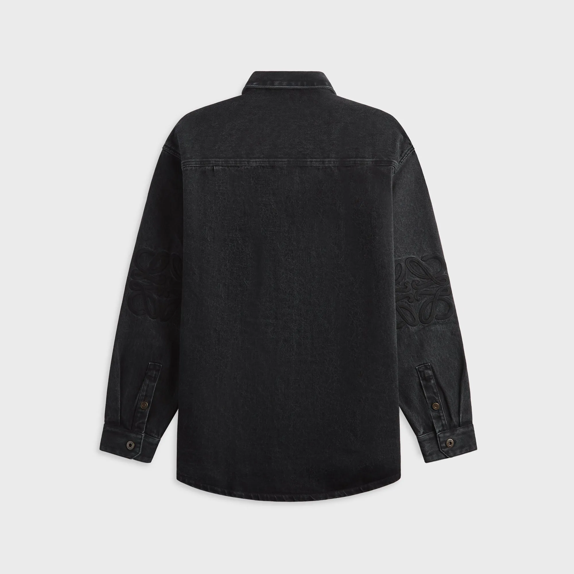 Loewe Anagram Overshirt - Black sold by Kith product image thumbnail 2