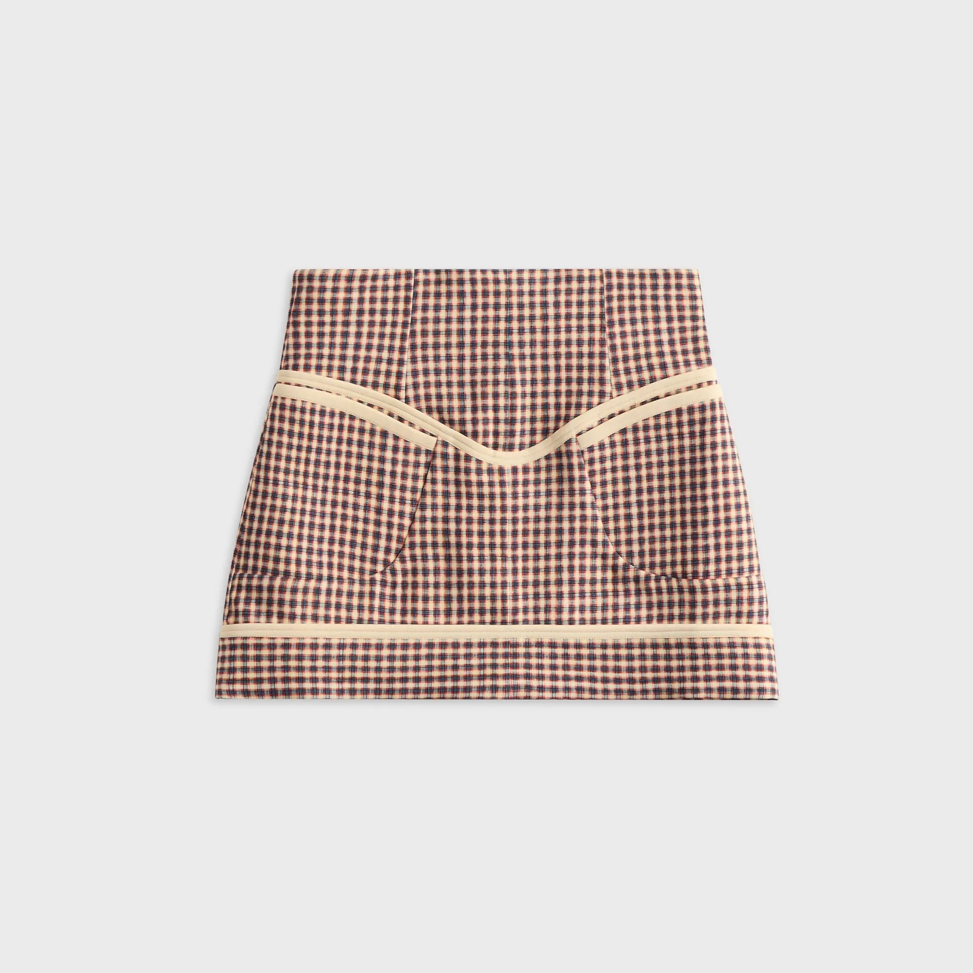 KNWLS Neo Mini Skirt - Plaid sold by Kith