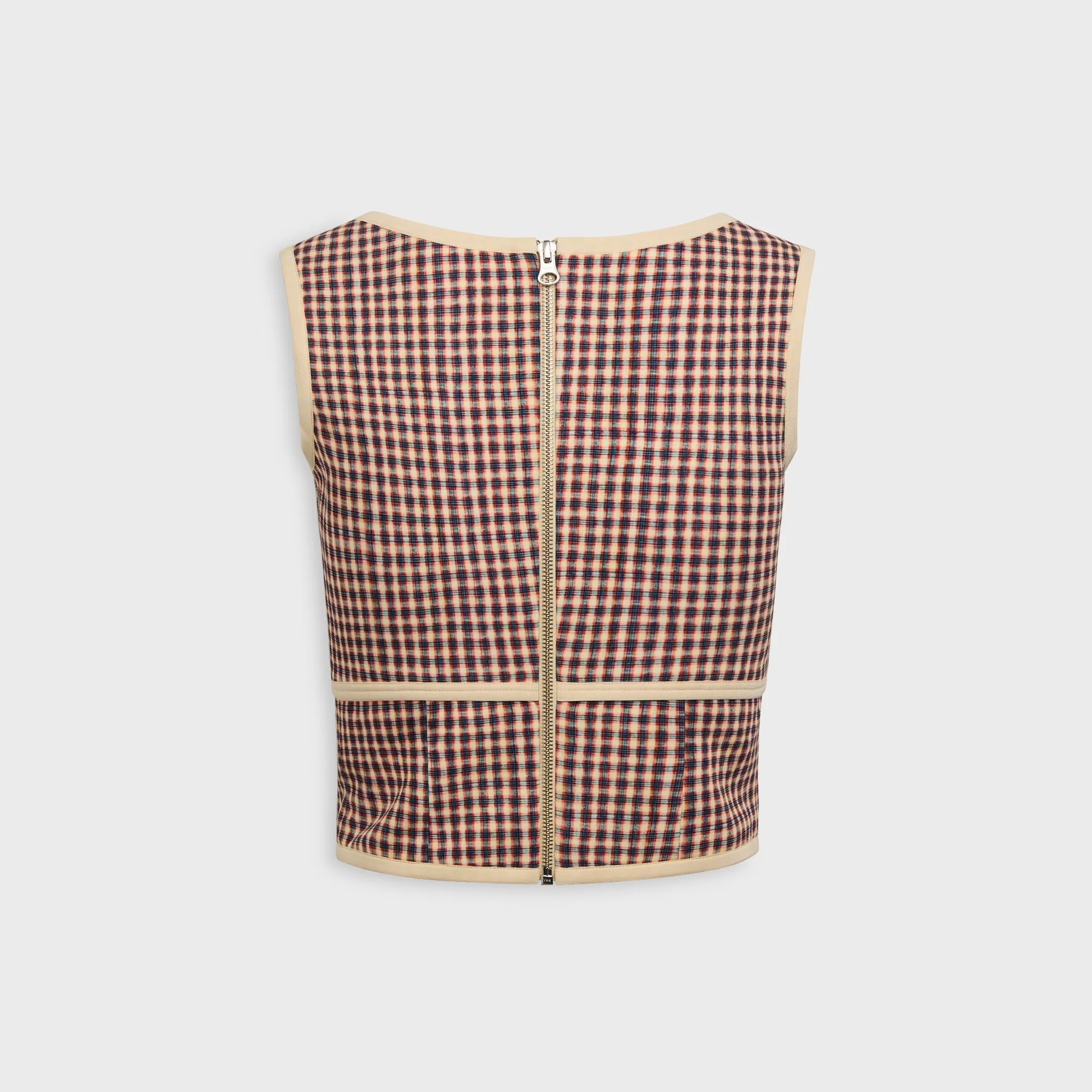 KNWLS Neo Bustier with Elastic Trim - Plaid sold by Kith product image thumbnail 2