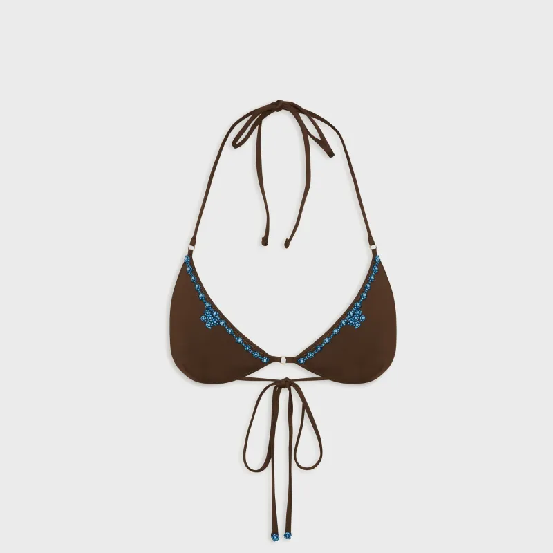 Frankies Bikinis Amore Top - Kona Flower sold by Kith