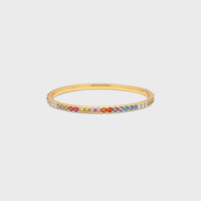 Crystal Haze Serena Bangle Bracelet - Multi sold by Kith