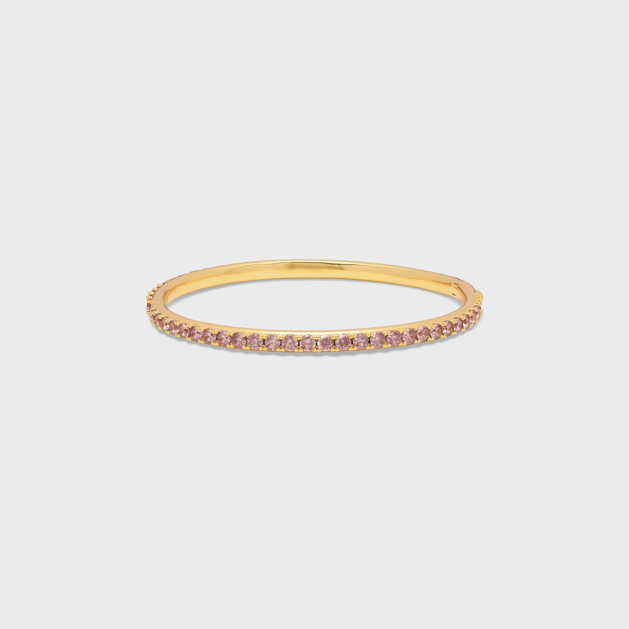 Crystal Haze Serena Bangle Bracelet - Bubblegum Pink sold by Kith