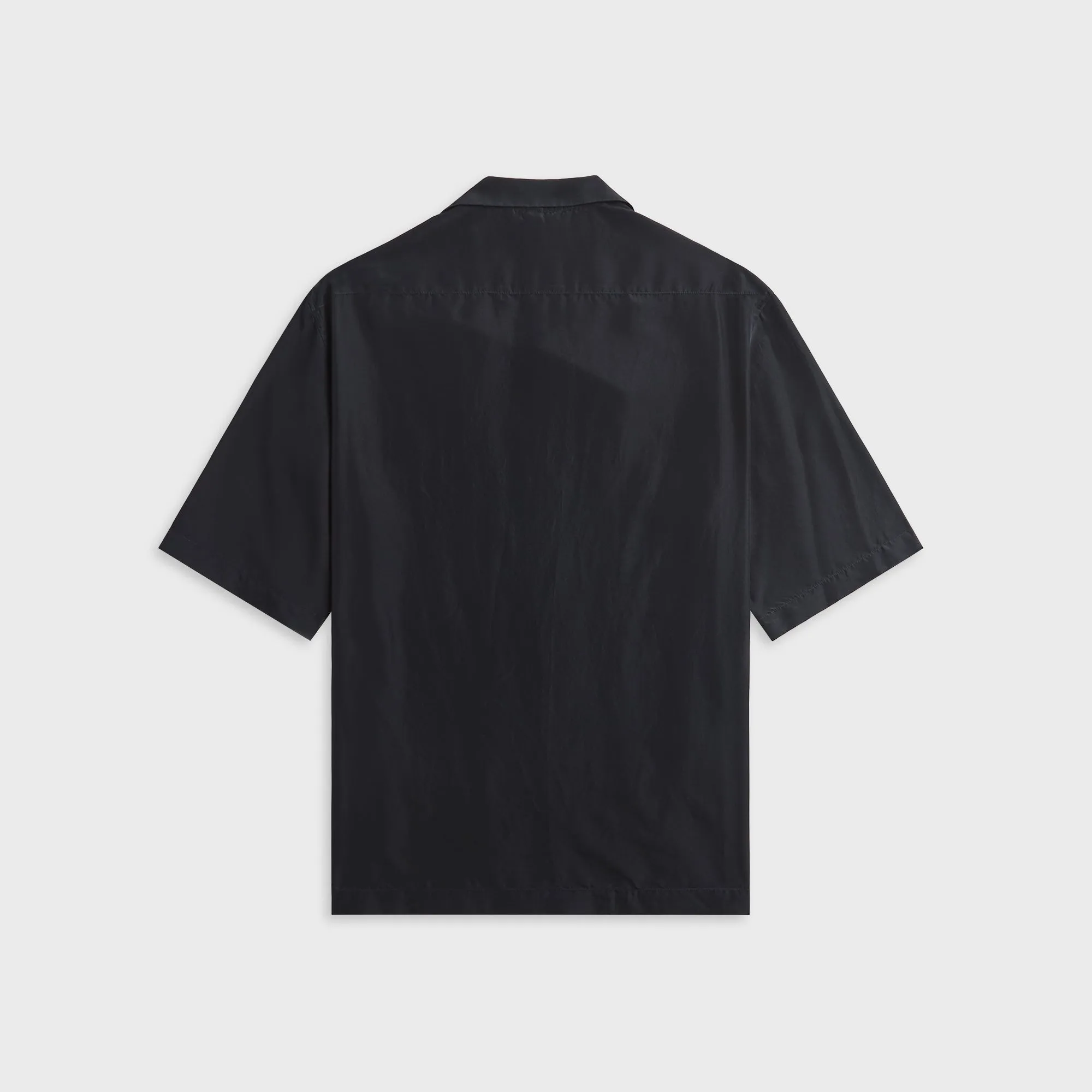 Barena Solana Camp Collar Silk Shirt - Blue sold by Kith product image thumbnail 2