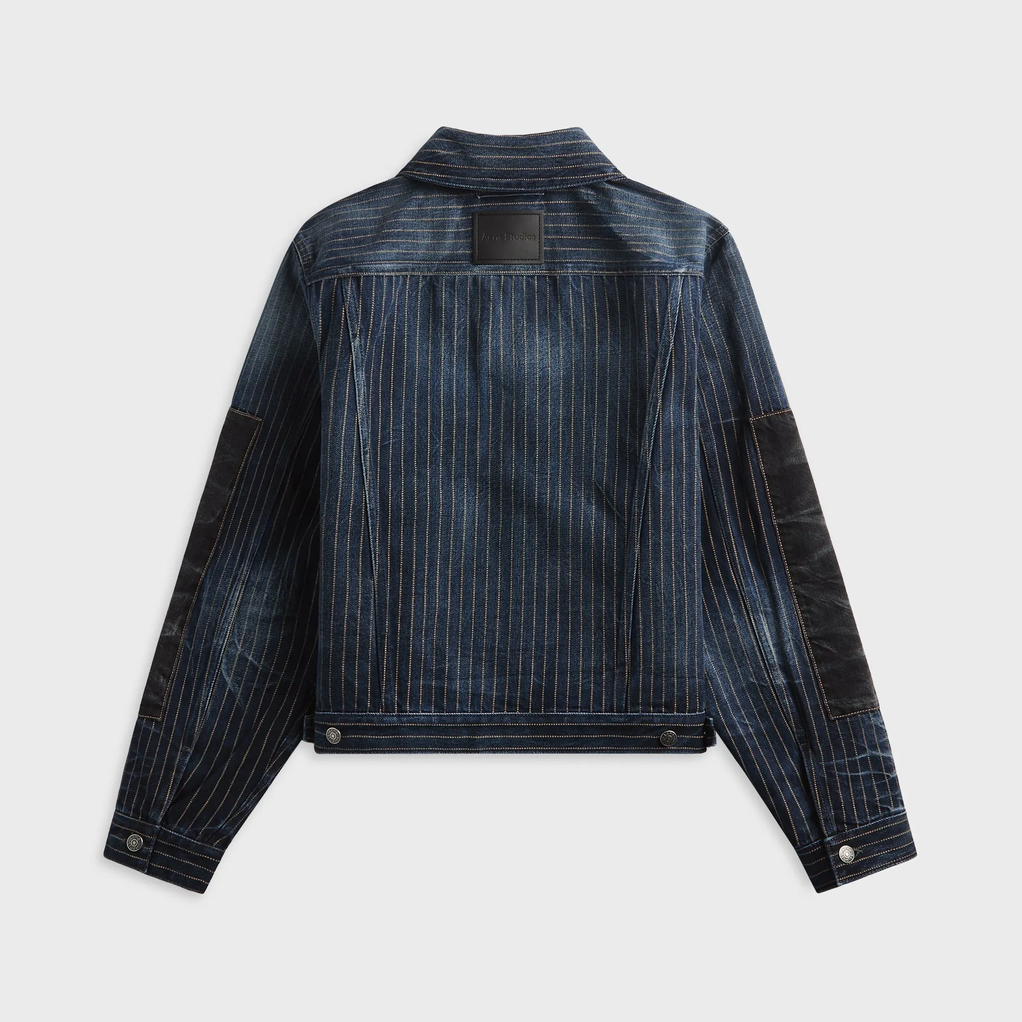 Acne Studios Patchwork Denim Jacket - Blue / Black sold by Kith product image thumbnail 2
