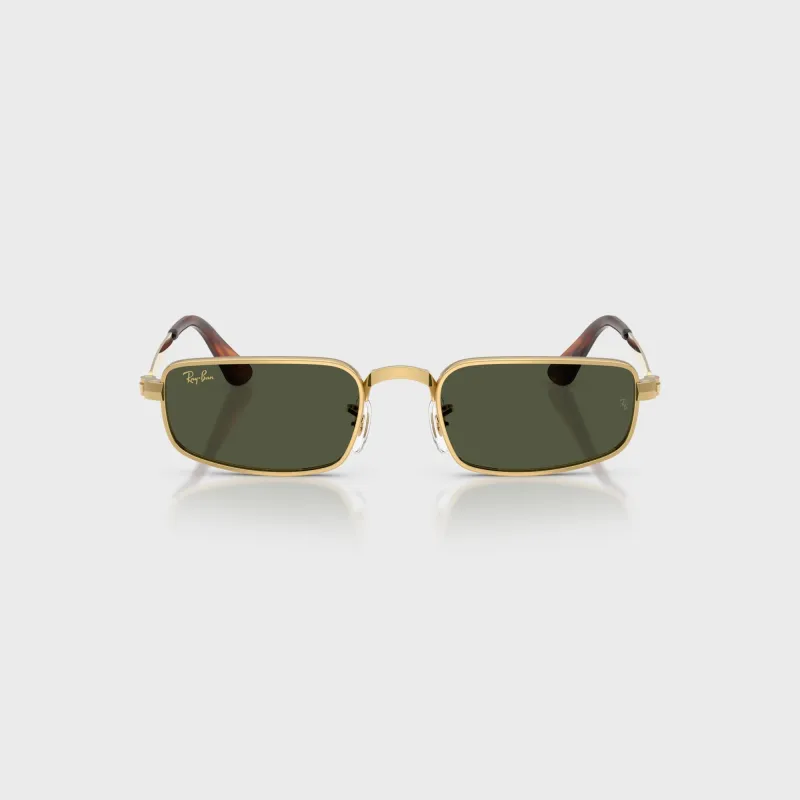Ray Ban x A$AP ROCKY Bold Metal Sunglasses - Gold / Green sold by Kith