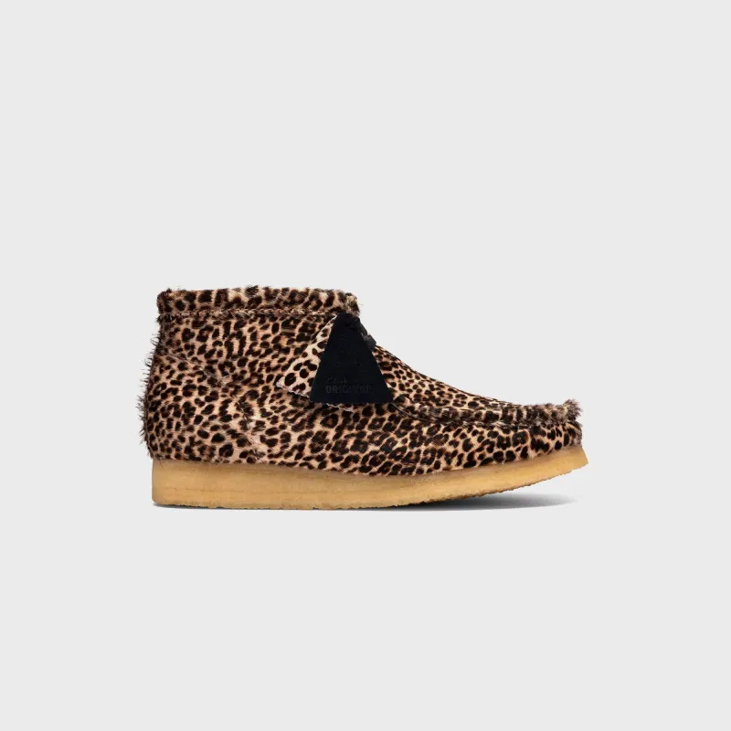 Clarks Wallabee Boot - Leopard Print made by Clarks