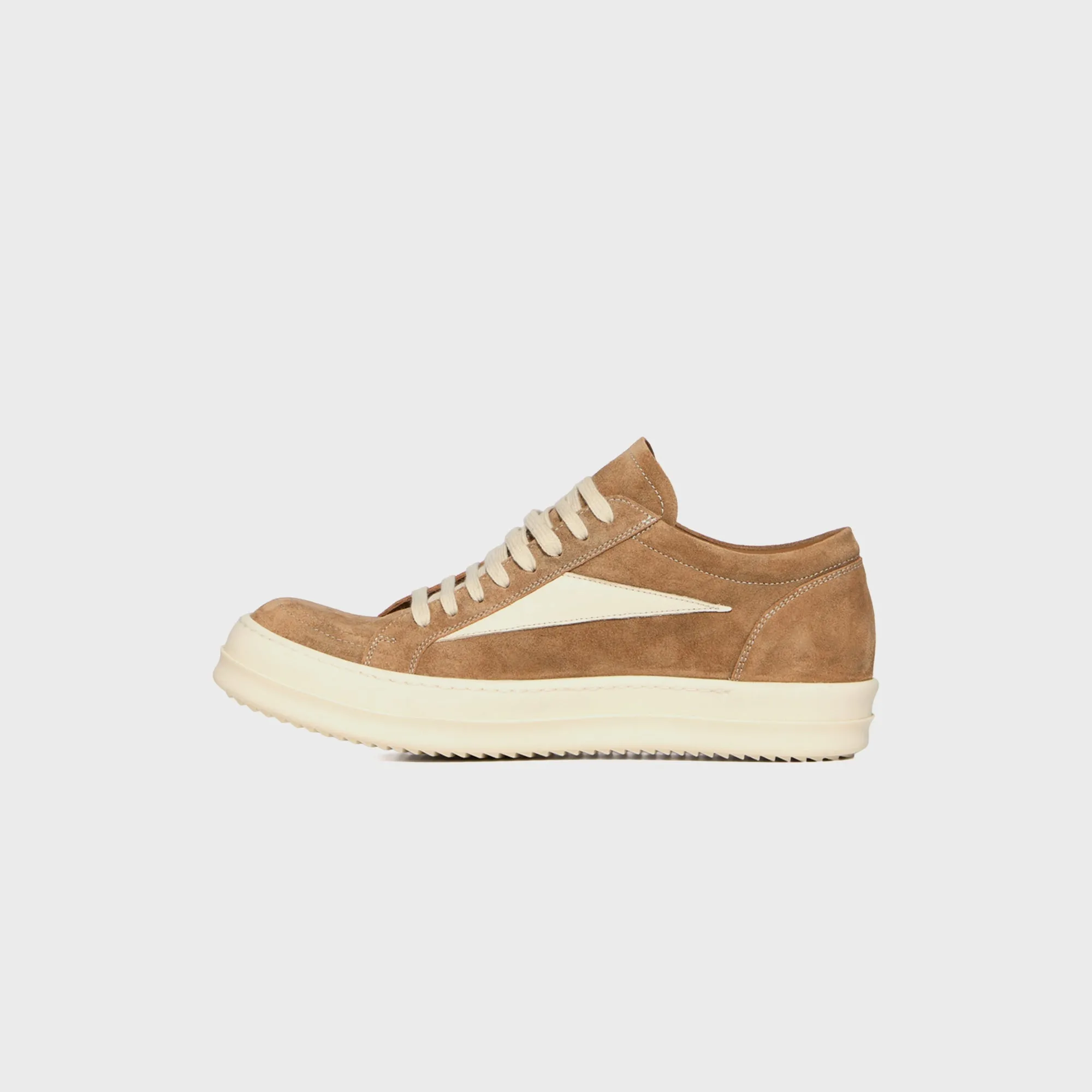 Rick Owens Vintage Sneakers - Sumi Brown / Milk sold by Kith product image thumbnail 3