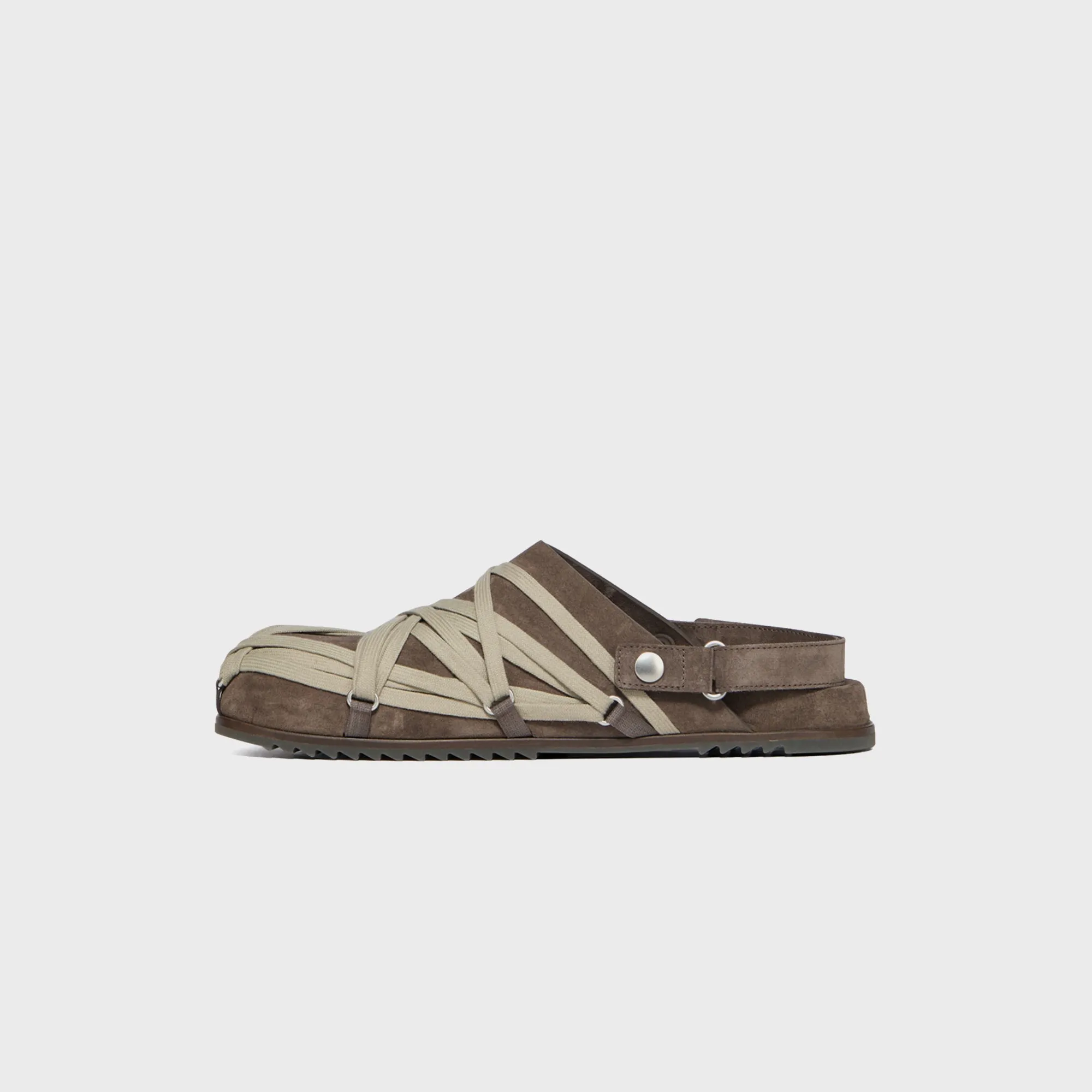 Rick Owens Megalace Mules - Granola Dust sold by Kith product image thumbnail 3