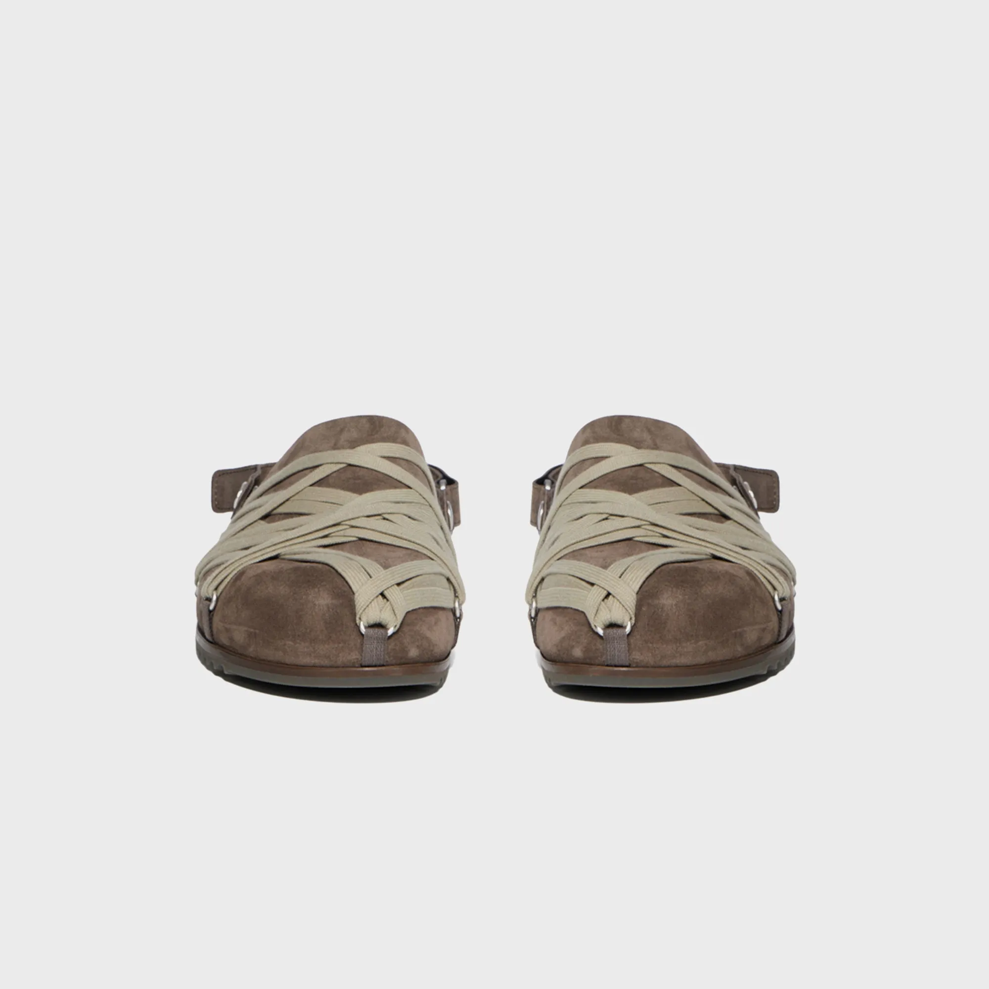 Rick Owens Megalace Mules - Granola Dust sold by Kith product image thumbnail 4