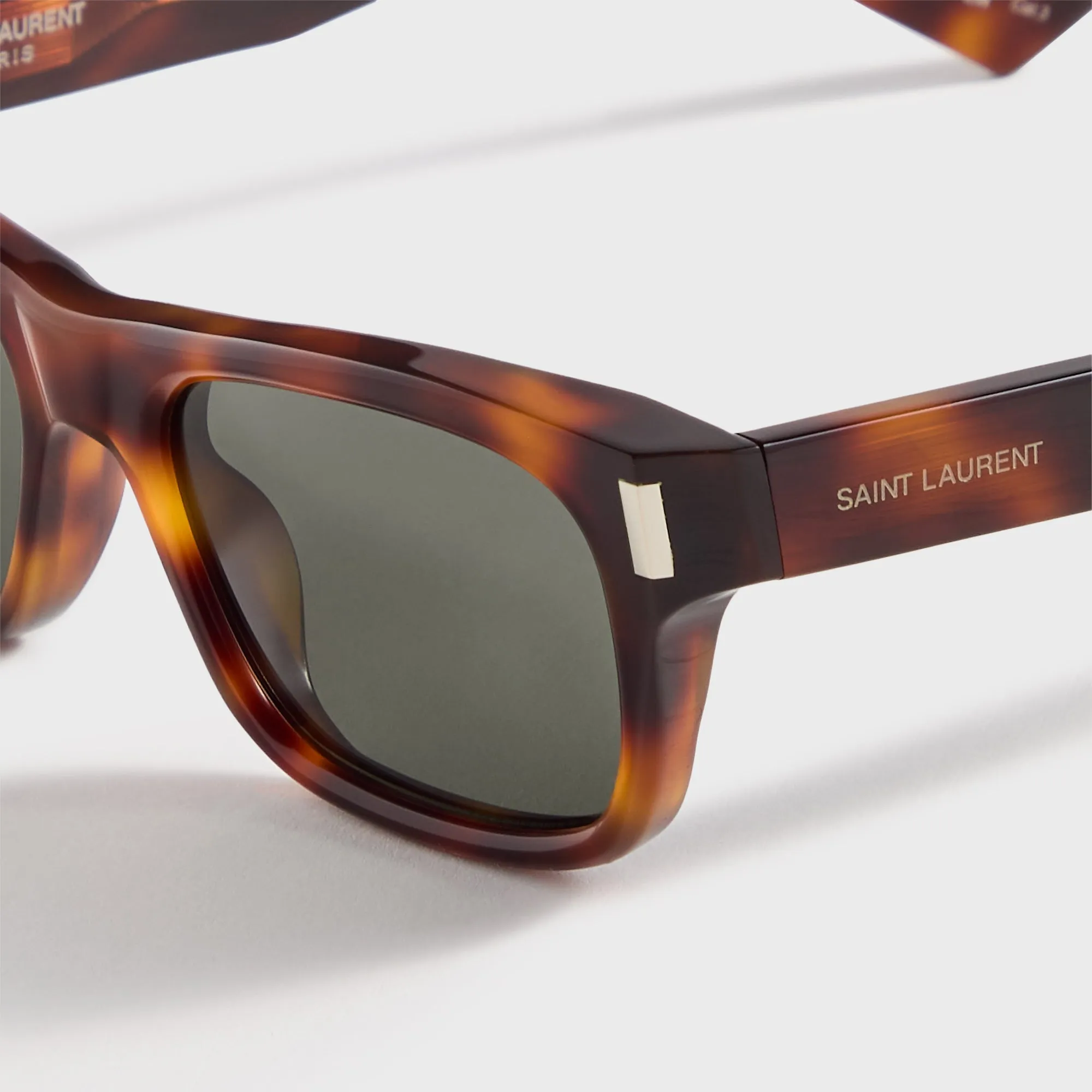 Saint Laurent SL 83 Sunglasses - Havana / Grey sold by Kith product image thumbnail 2
